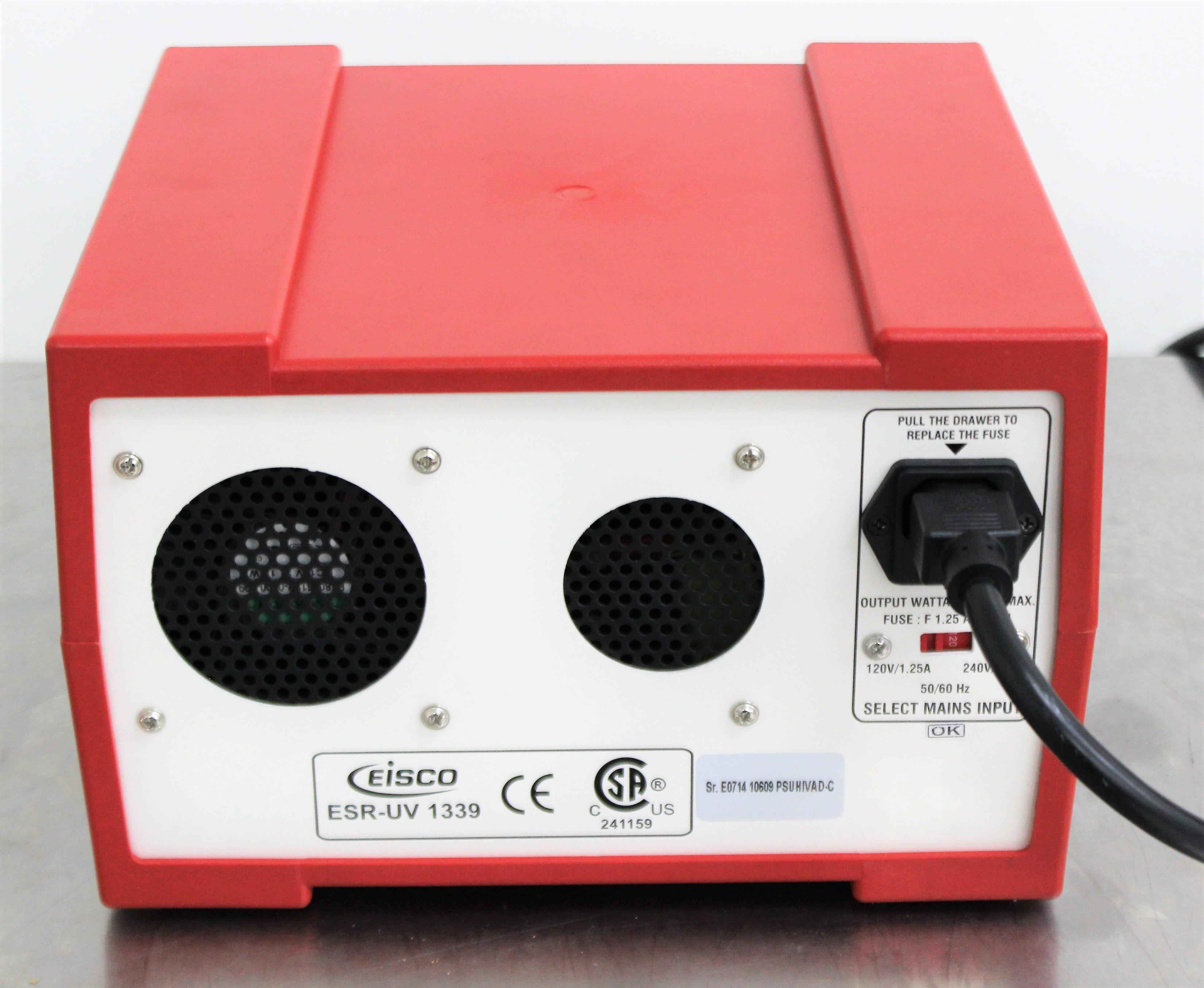 Eisco ESR-UV 1339 Power Supply Regulated Adjustable 120V 220V CE CSA