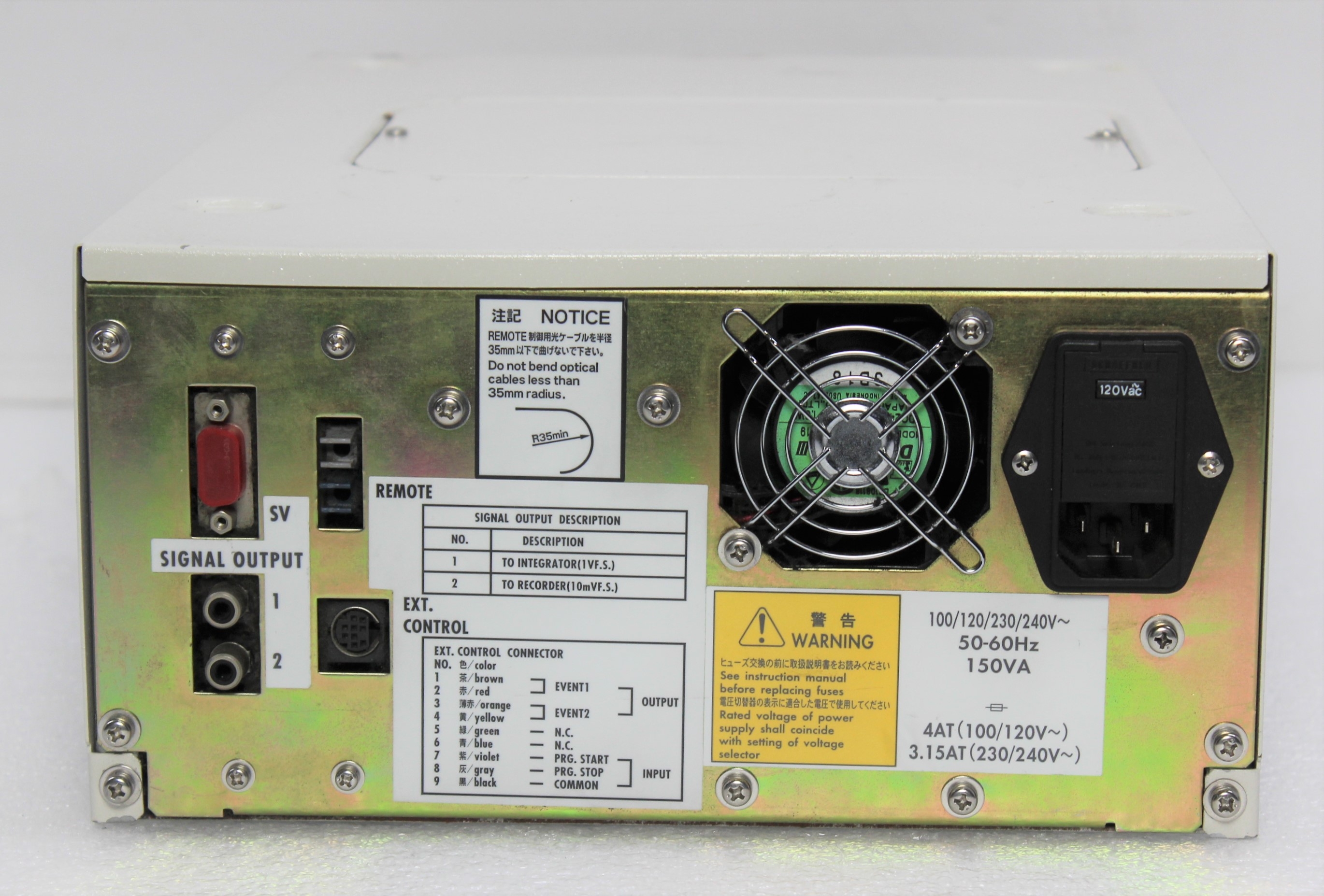 Shimadzu SPD-10A UV-Vis Detector Optical Range 190-600nm 120V Used