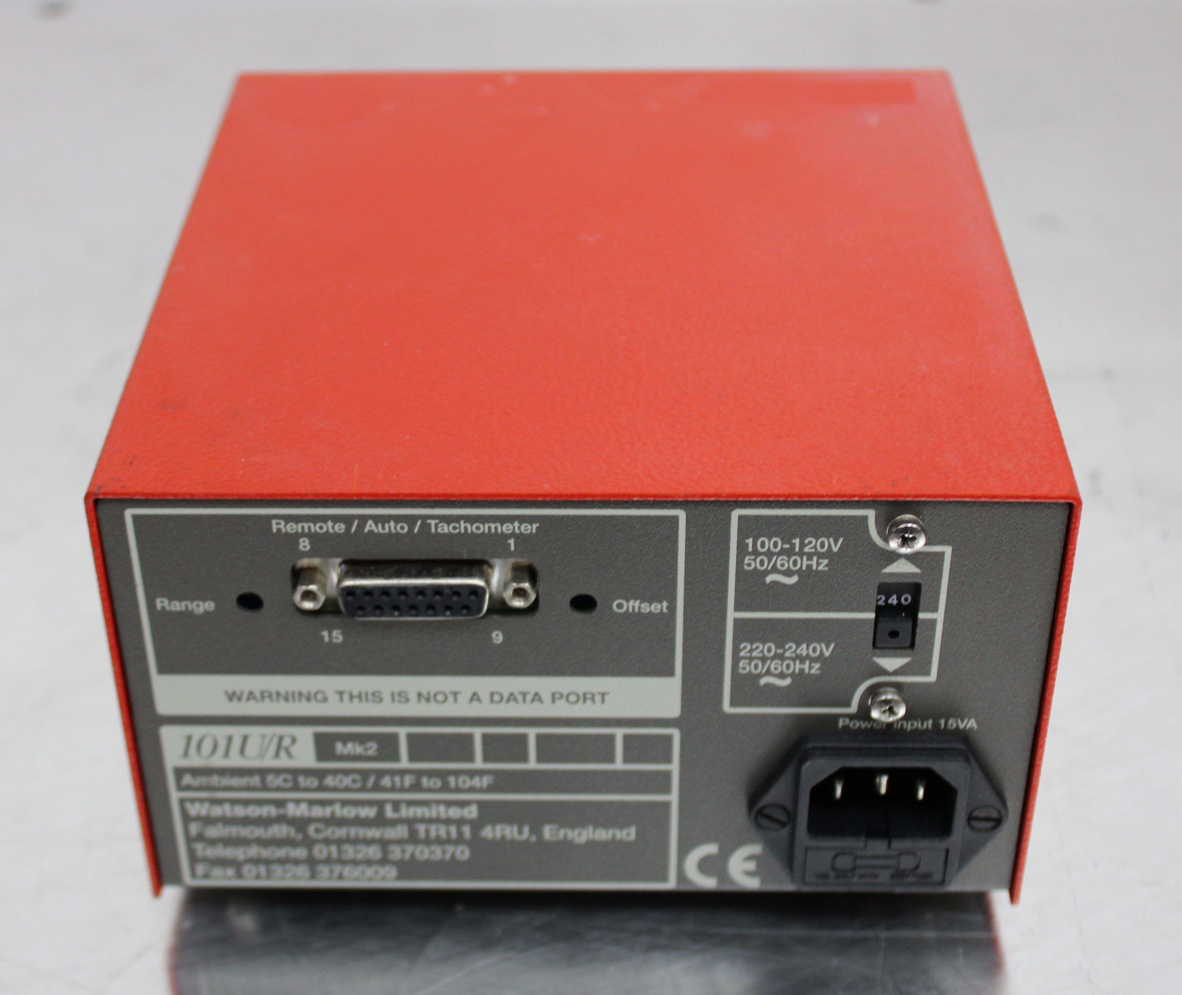 Watson Marlow 101U/R Peristaltic Pump Small Volume 53 ml/min to 3.25 ml/min