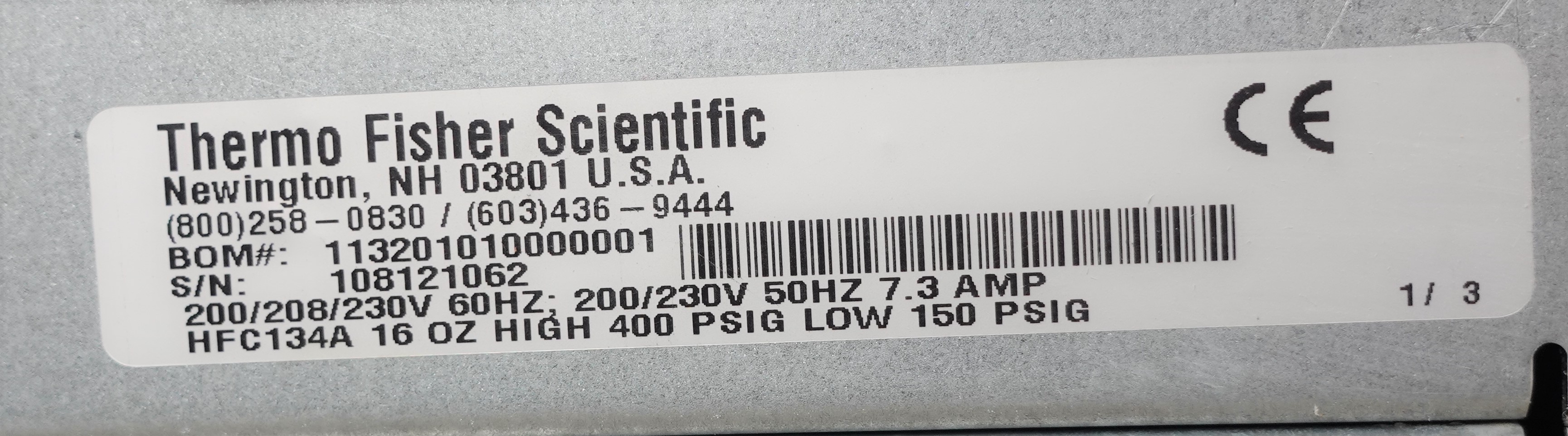 Thermo TF1400 Chiller Recirculating 5C to 40C Stability +/- 0.1C R134A