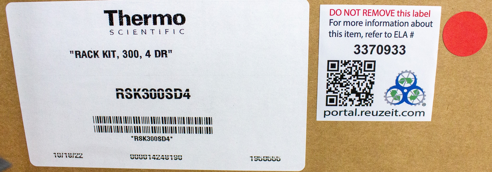 Thermo Scientific RSK300SD4 Shelf Kit for Ultra Low Temperature Freezers