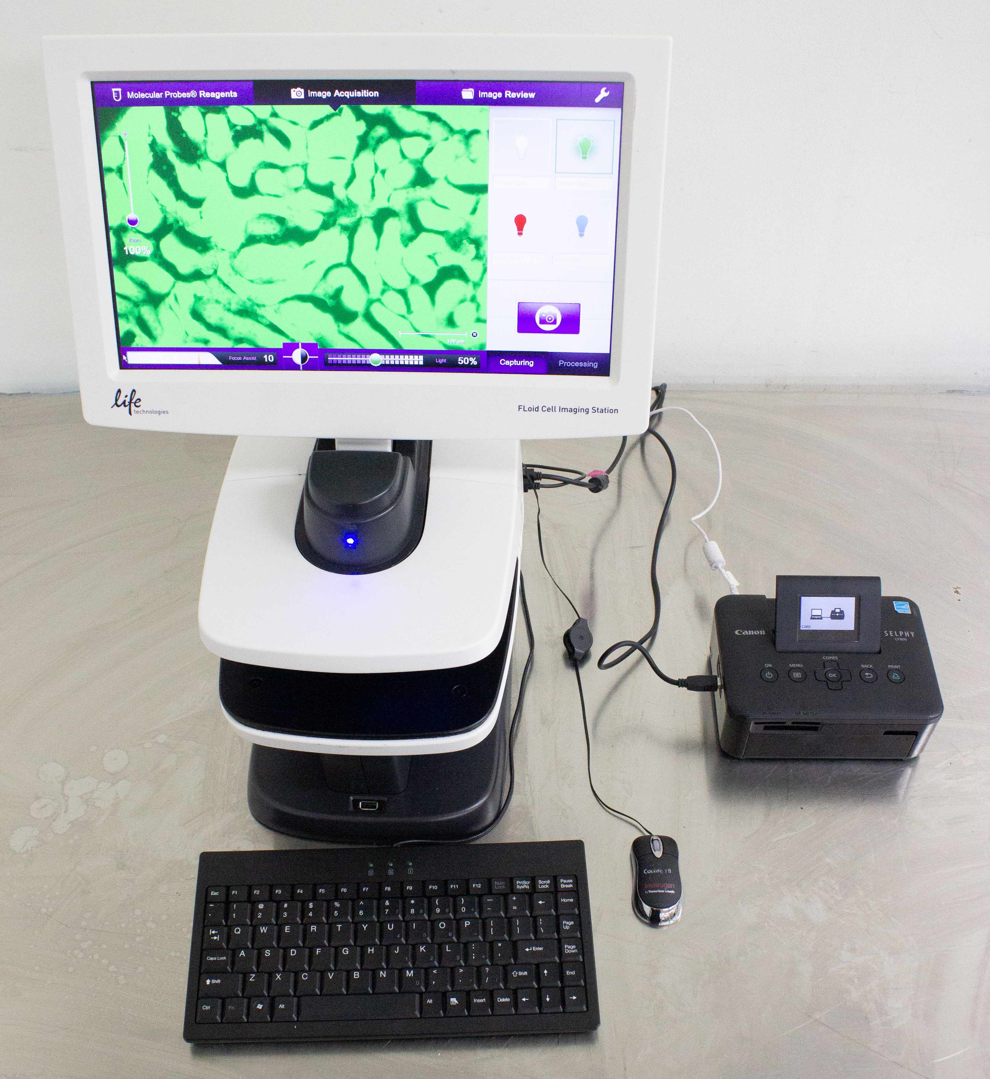 Life Technologies FLoid Cell Imaging Station Fluorescence Imaging Solution