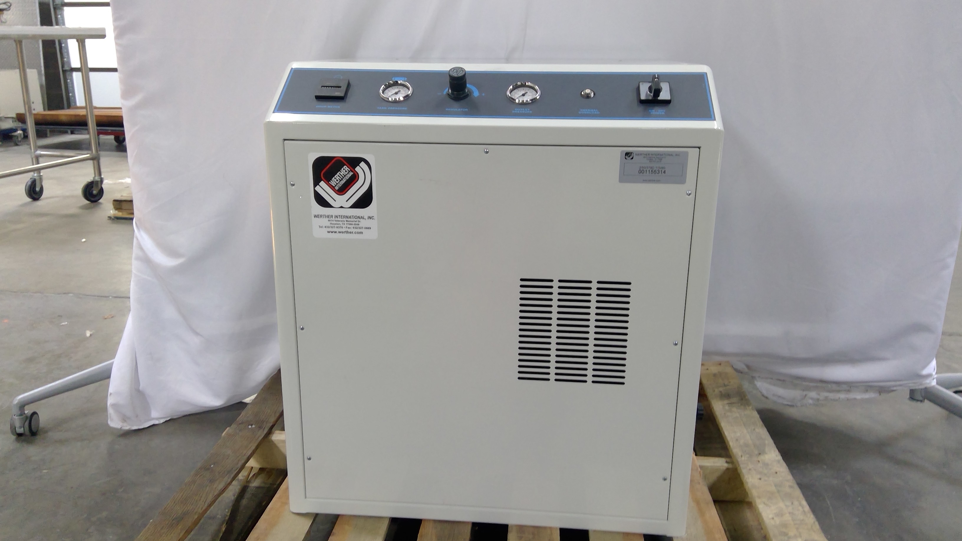 Werther International 2/50/379 Quiet Oil-less Air Compressor with Dryer -40F