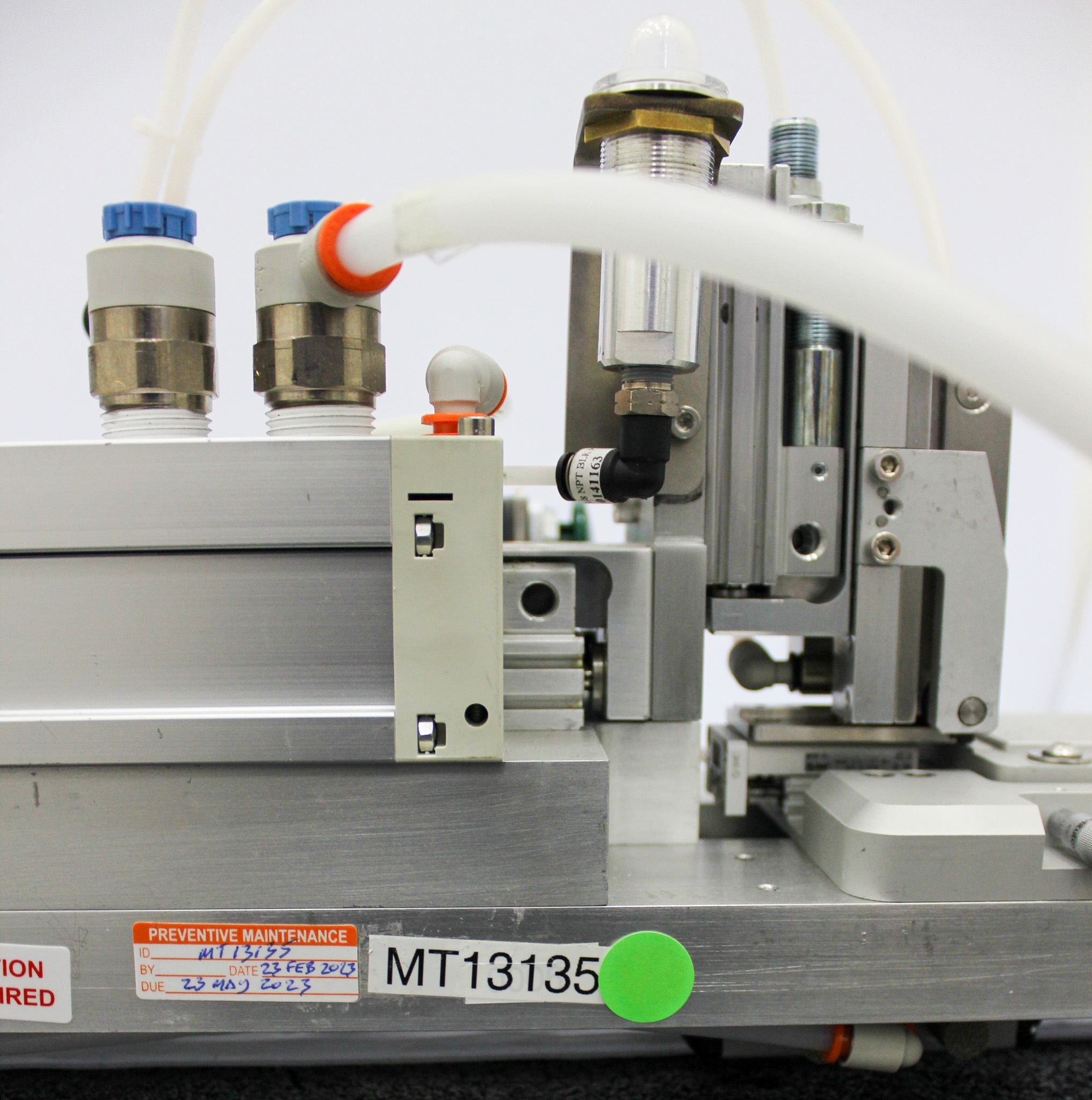 Kinematic Mesa Heater Lamination, Card Lamination, 2021, Air Pressure: 5.5-6.2