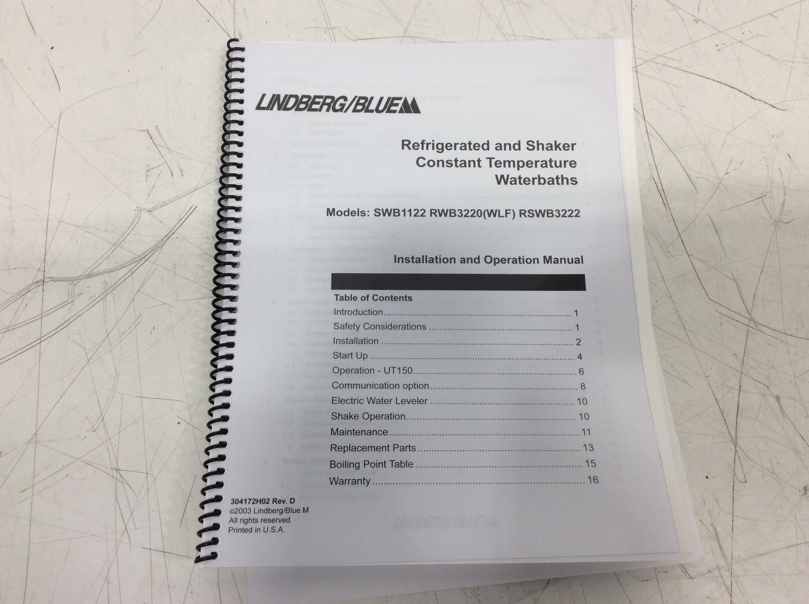 Thermo SWB1122A-1 Shaker Waterbath 26.5L Reciprocating Stainless Steel