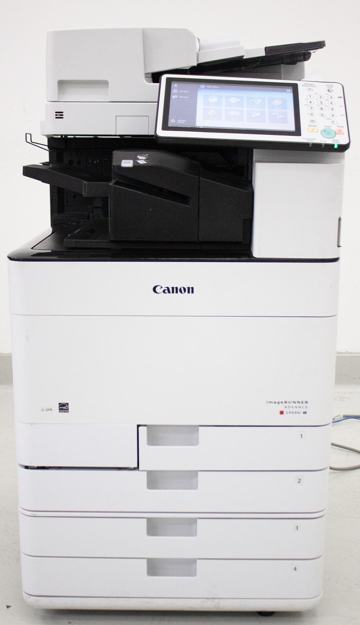 Canon ImageRunner C5535i Copier Printer Scanner 35ppm 1200dpi 12x18 Max