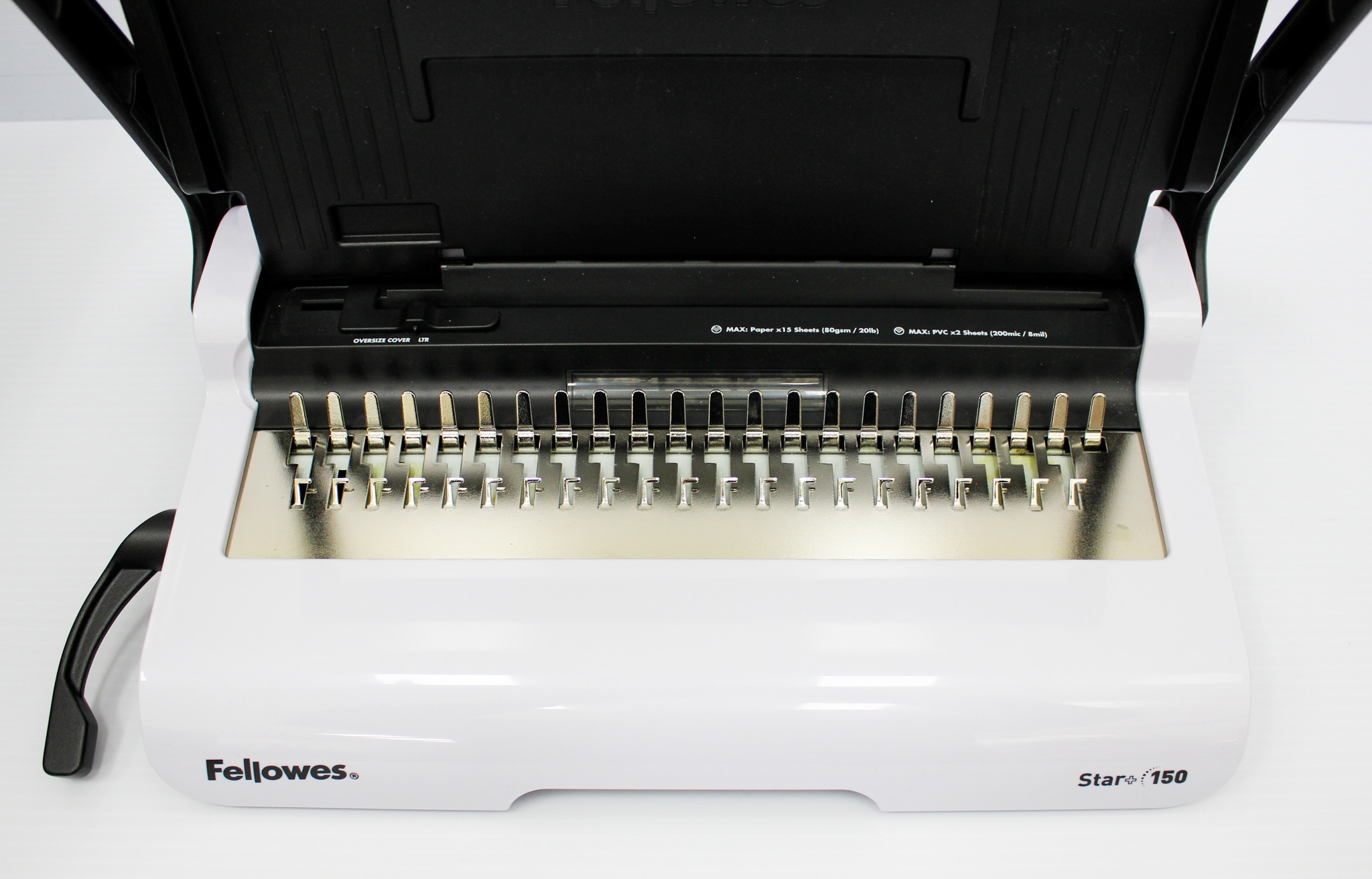 Fellowes Star 150 Manual Binding Machine Comb Binding Finishes up to 150 Sheets