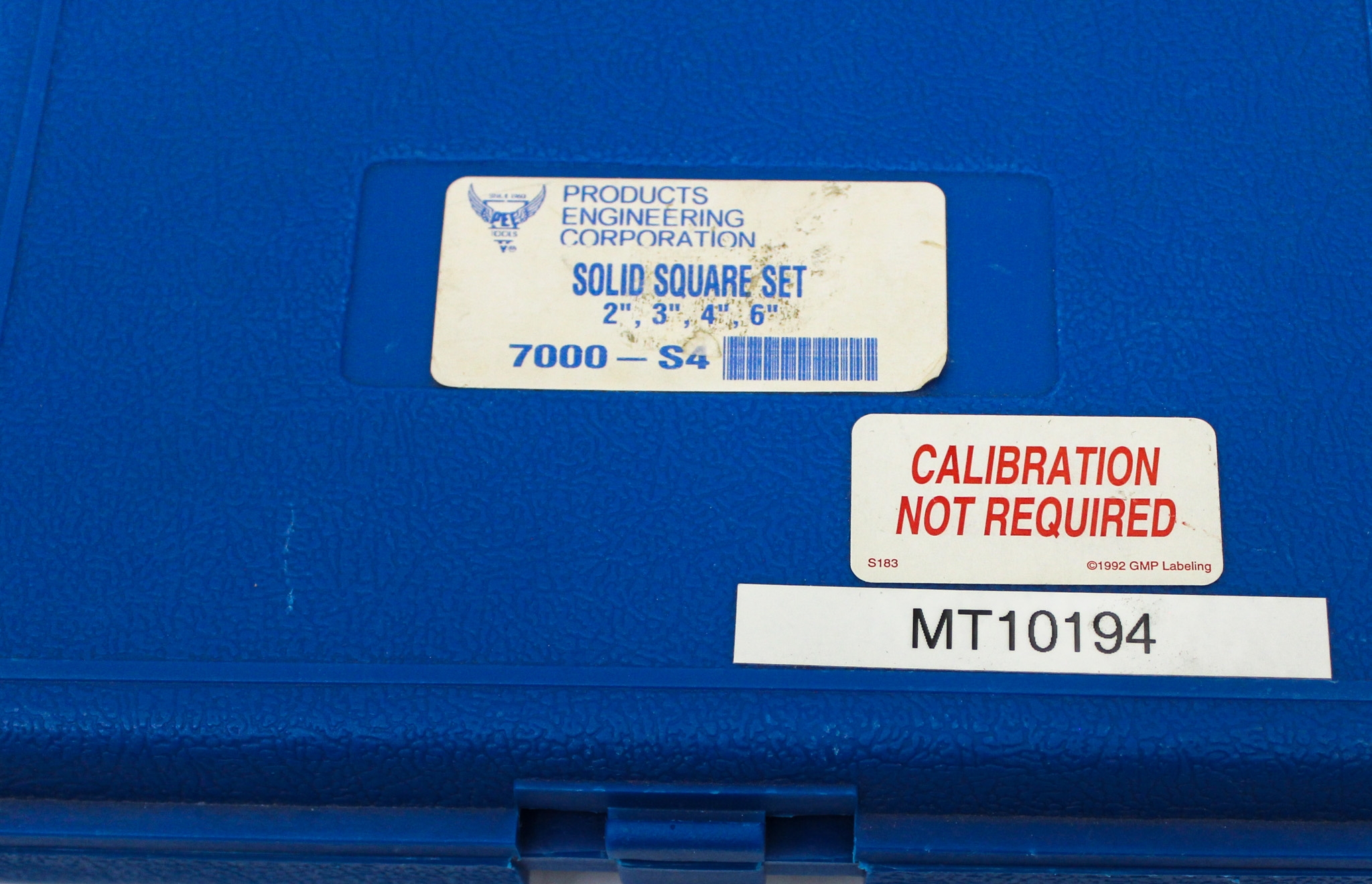 PEC 7000-S4 Solid Square Set Machinist Metal Accurate Measurement Tool