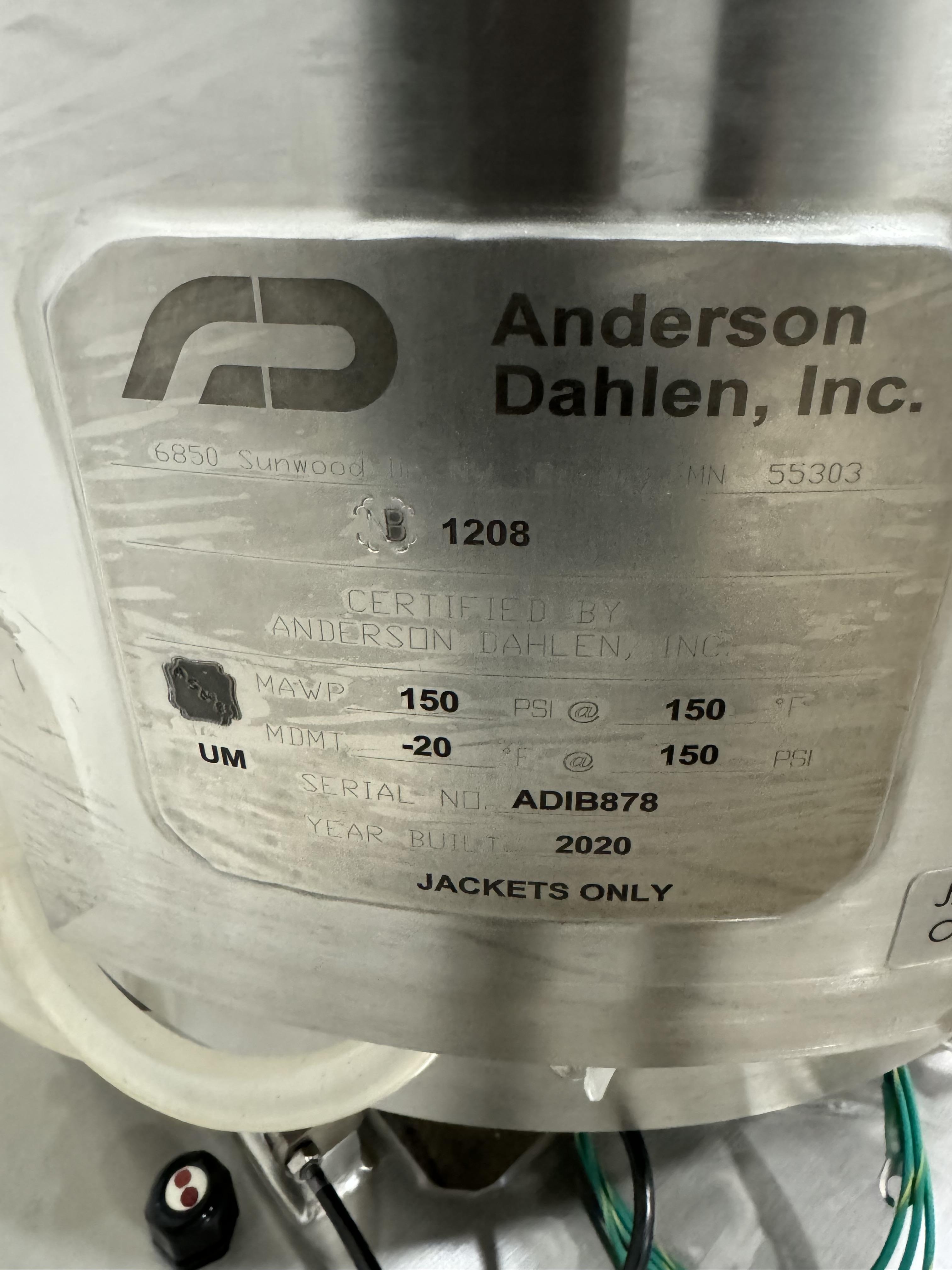 Thermo SUM0200.6298 Bioprocessing Single Use Mixer 200L Jacketed DC Motor