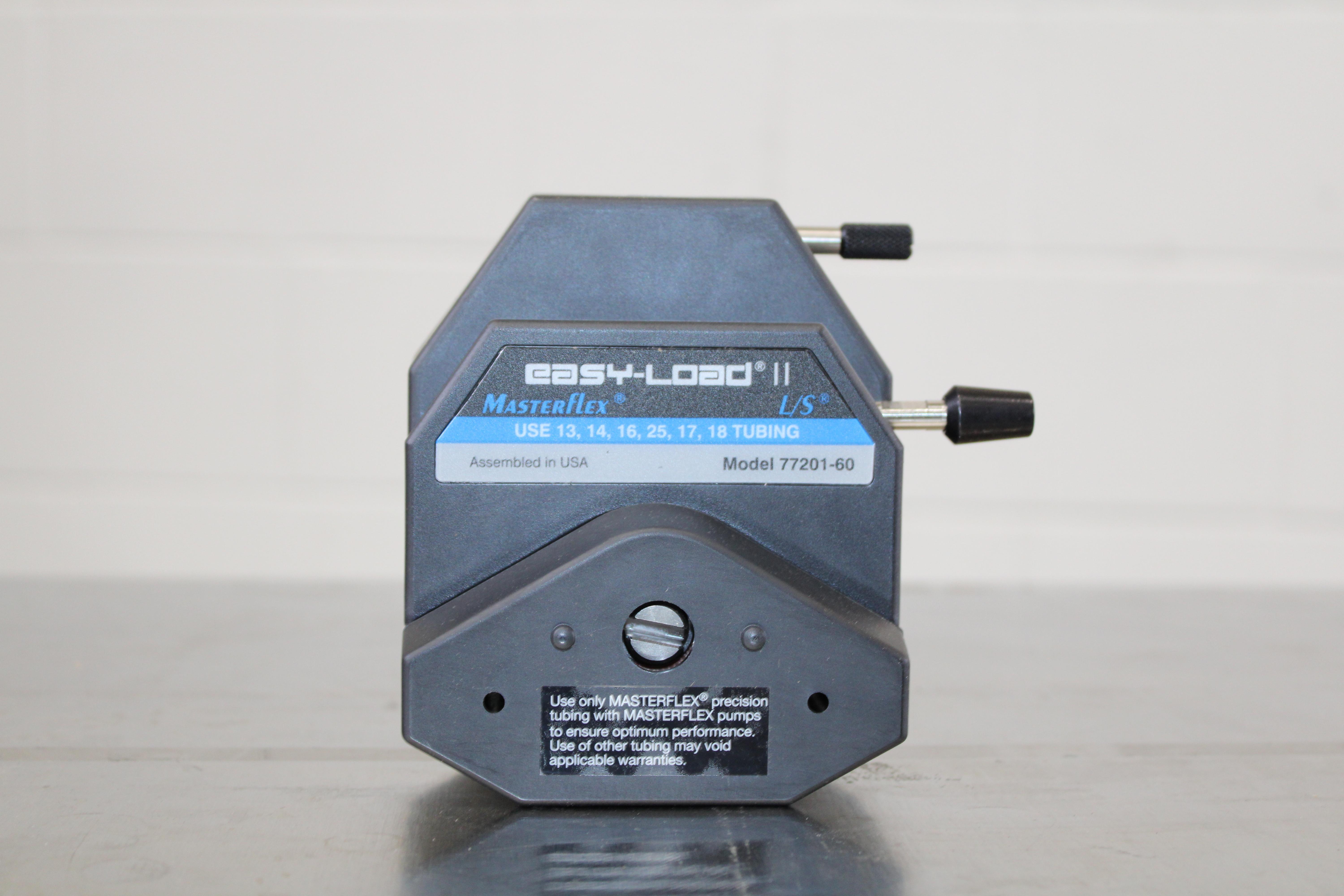 MasterFlex 77201-60 Peristaltic Pump Head Adjustable Occlusion 2300ml/min