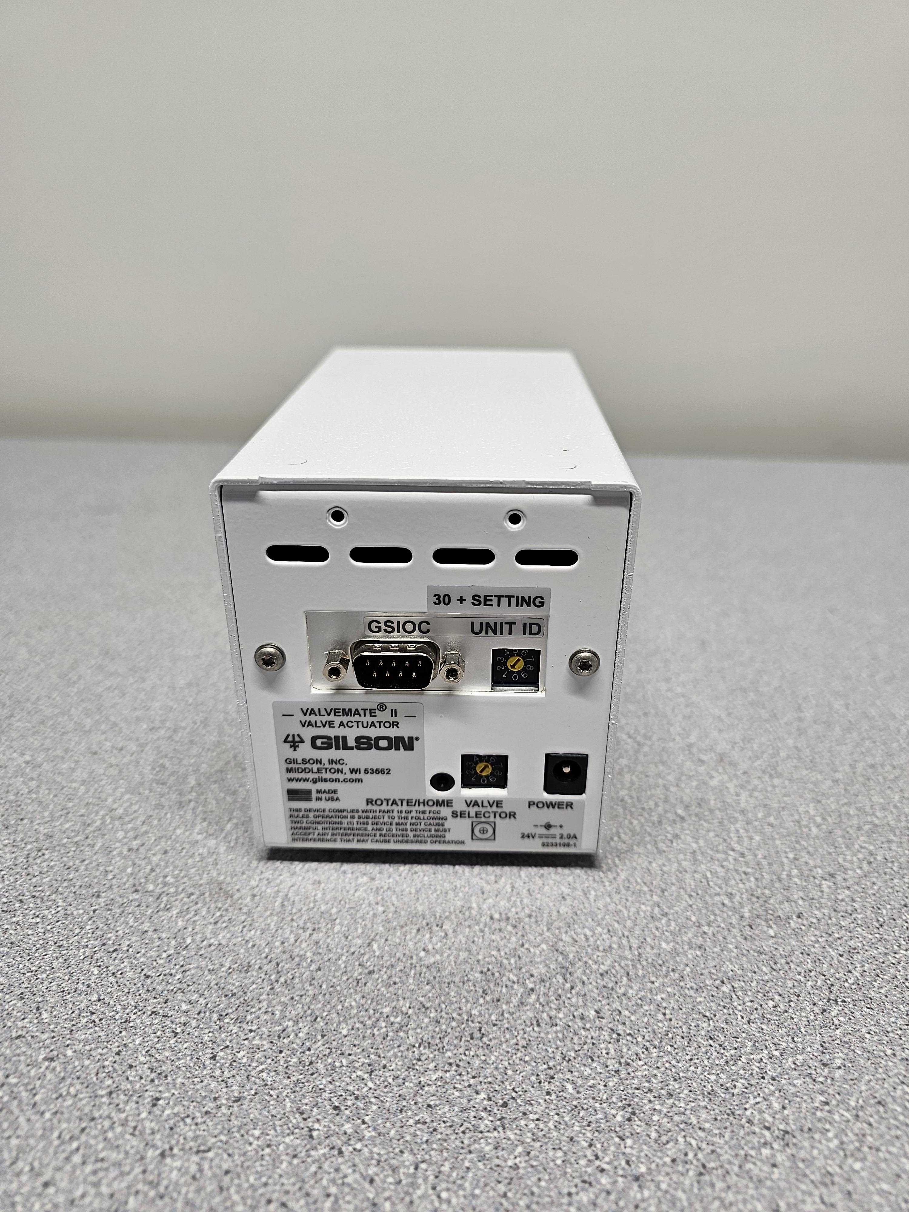 Gilson Valvemate II HPLC Valve Actuator for Chromatography Systems