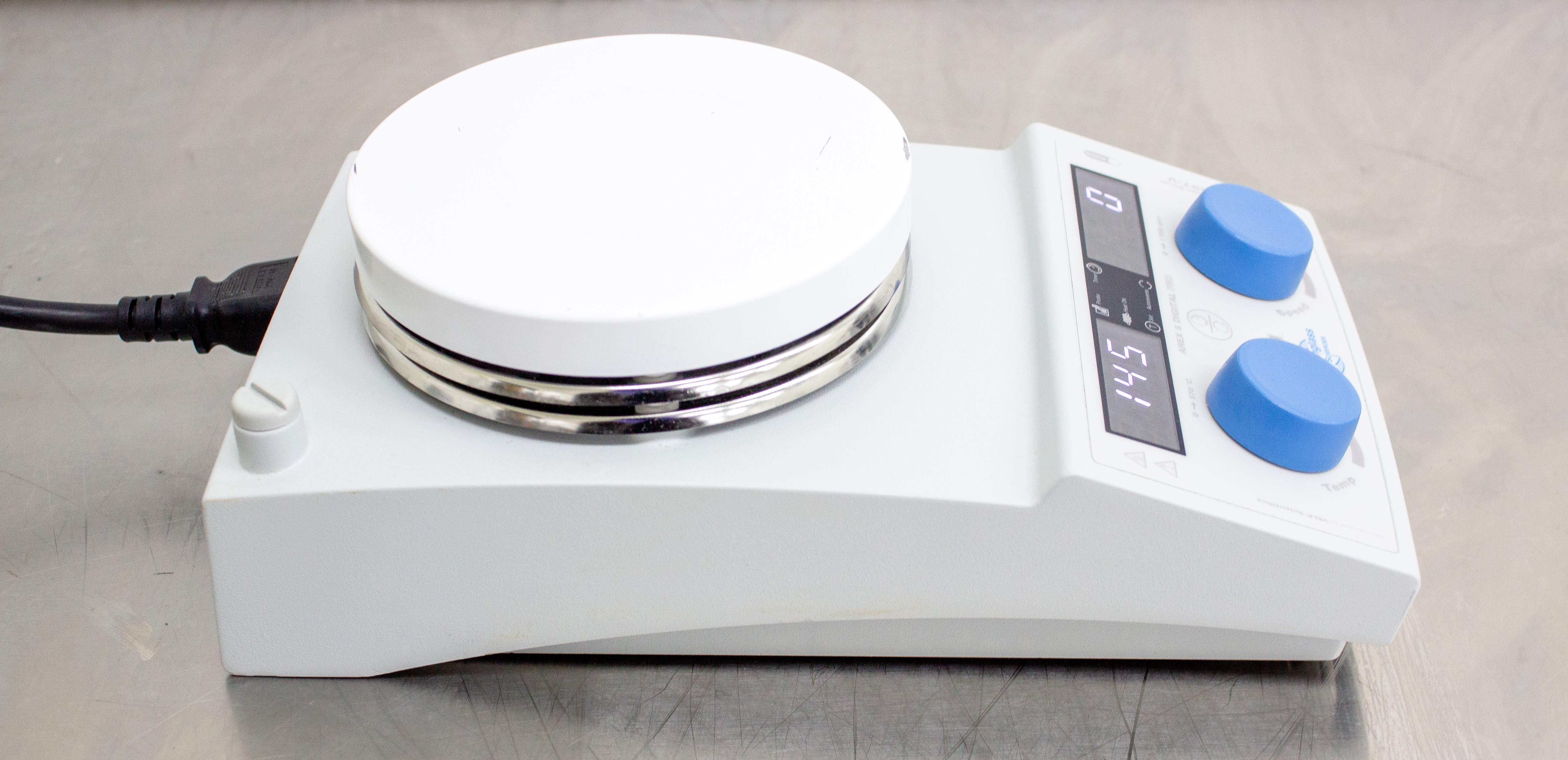 Velp AREX 6 Digital Heating Magnetic Stirrer Room to 370C 30-1700RPM Used