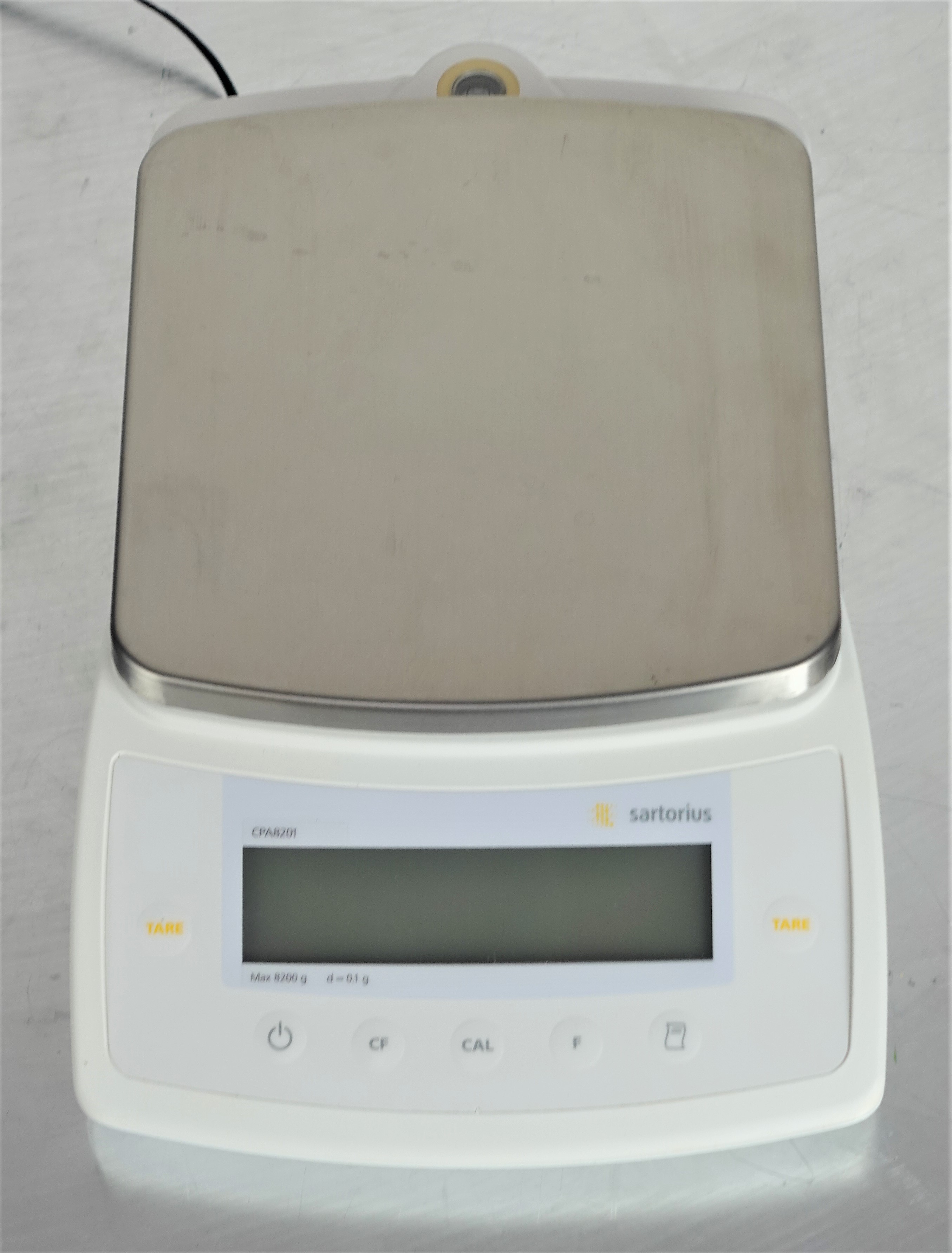 Sartorius CPA8201 Bench Scale Precision Balance 8200g Capacity Calibration