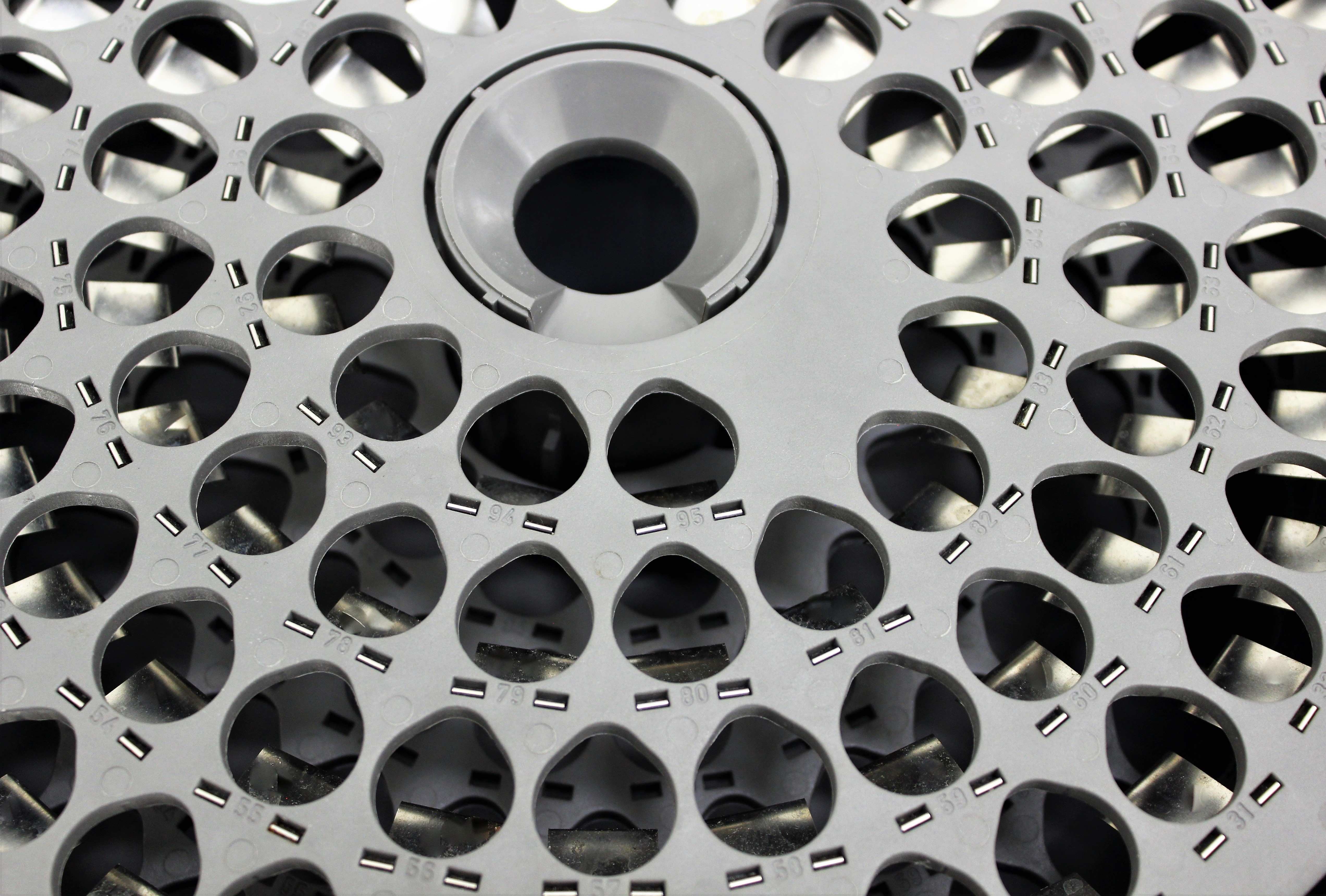 GE Tube Rack 175 12mm Fraction Collector PBT Solvent Resistant