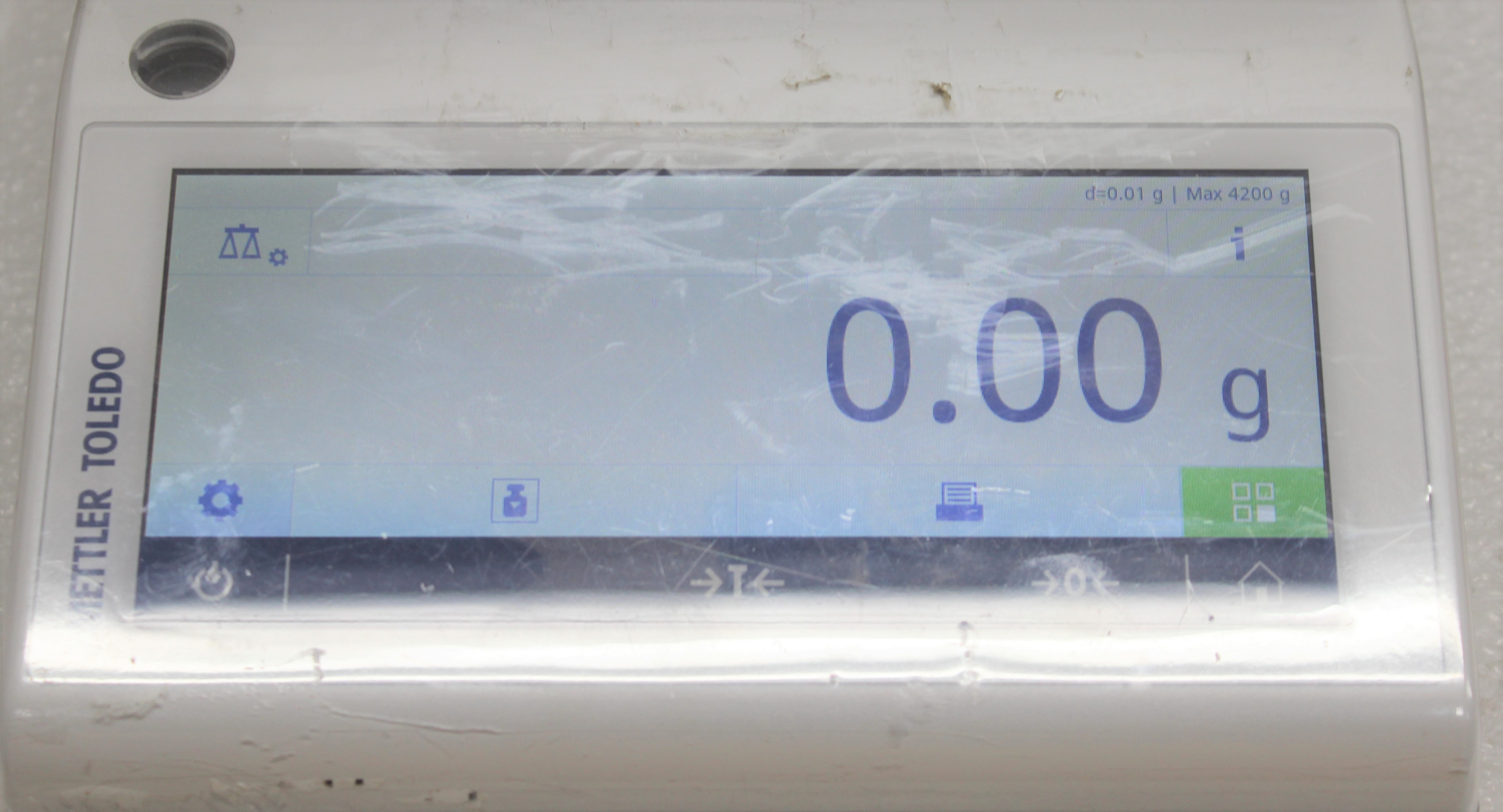 Mettler Toledo MS4002TS Balance Precision High-Capacity 4200g Used Turnkey