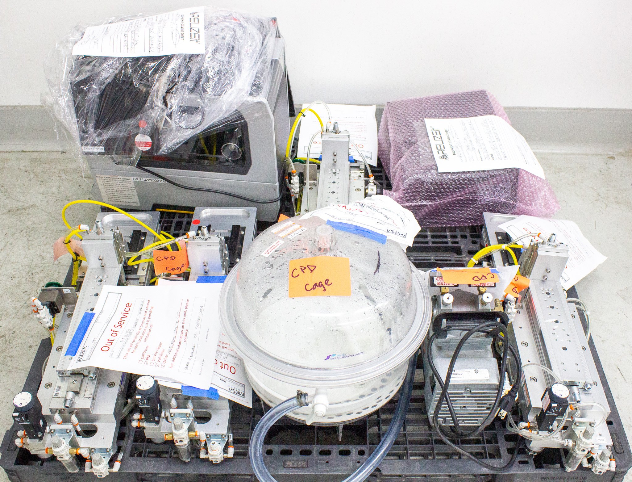 Kinematic Automation Mesa Kapton Heater Lamination Equipment Functional Used