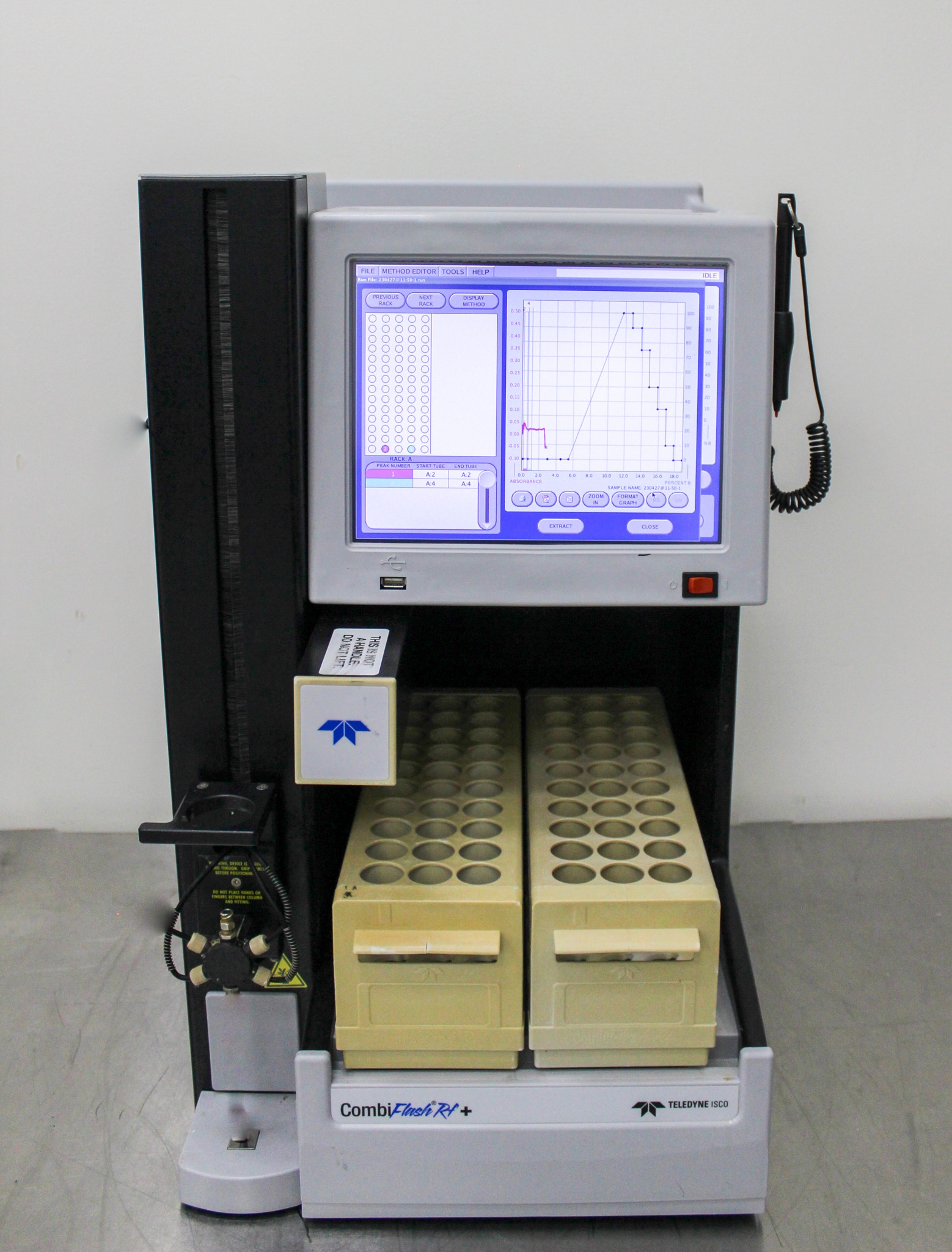 Teledyne CombiFlash RF Plus UV Flash Chromatography System 200 mL/min