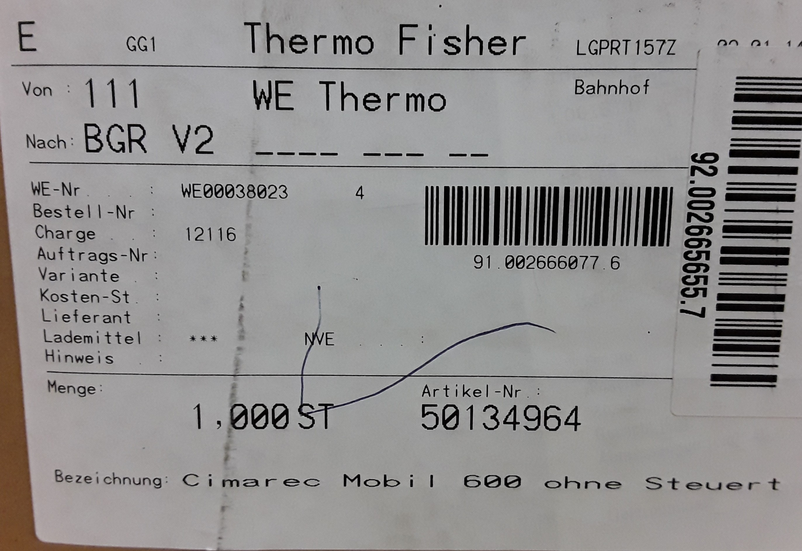 Thermo Mobil 600 Homogenizer Overhead Stirrer 100 to 1000rpm Stir+600L IP65