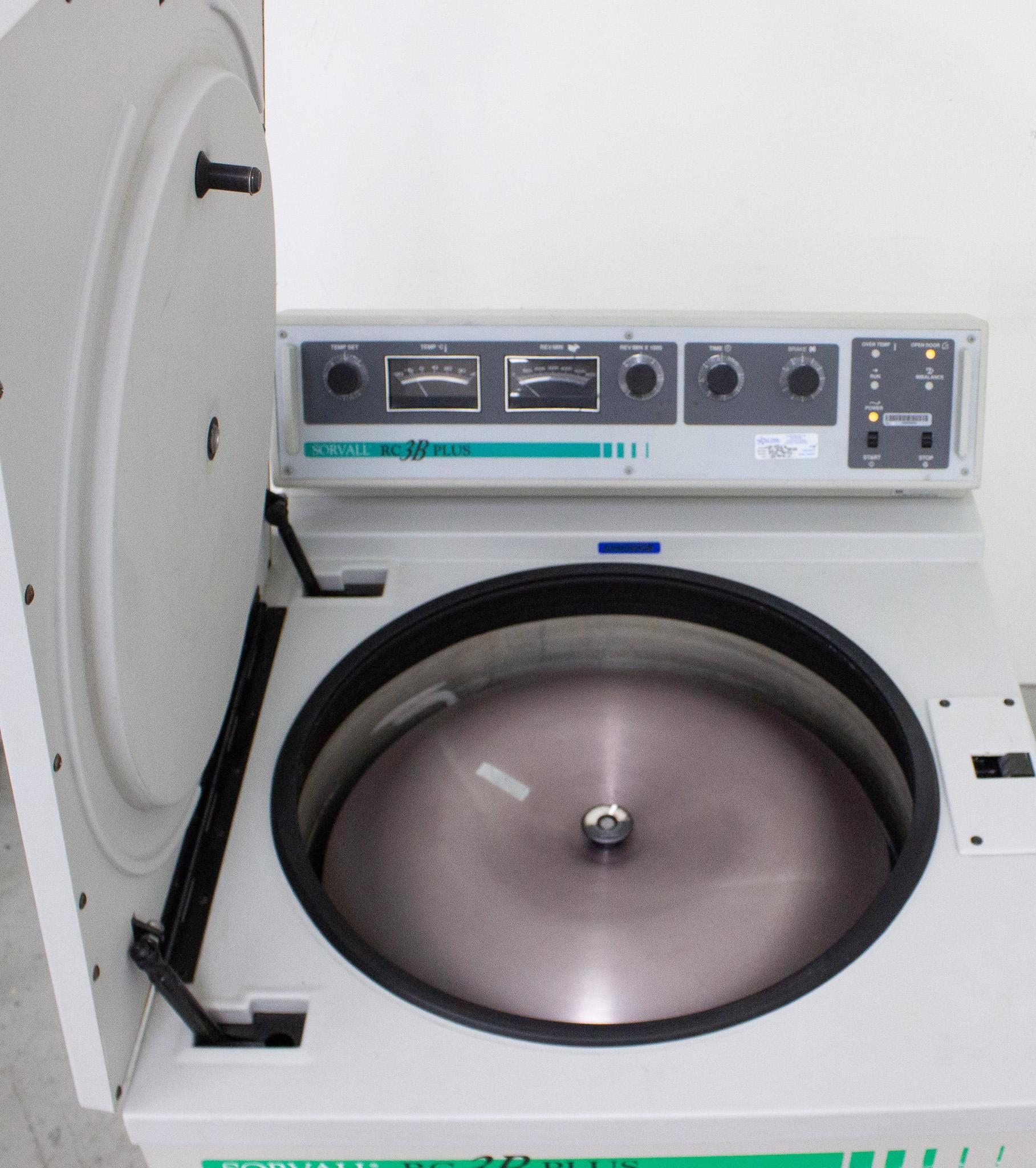 Kendro Sorvall RC 3B+ Centrifuge -20C to 40C 6000RPM 6x1400mL CFC-Free