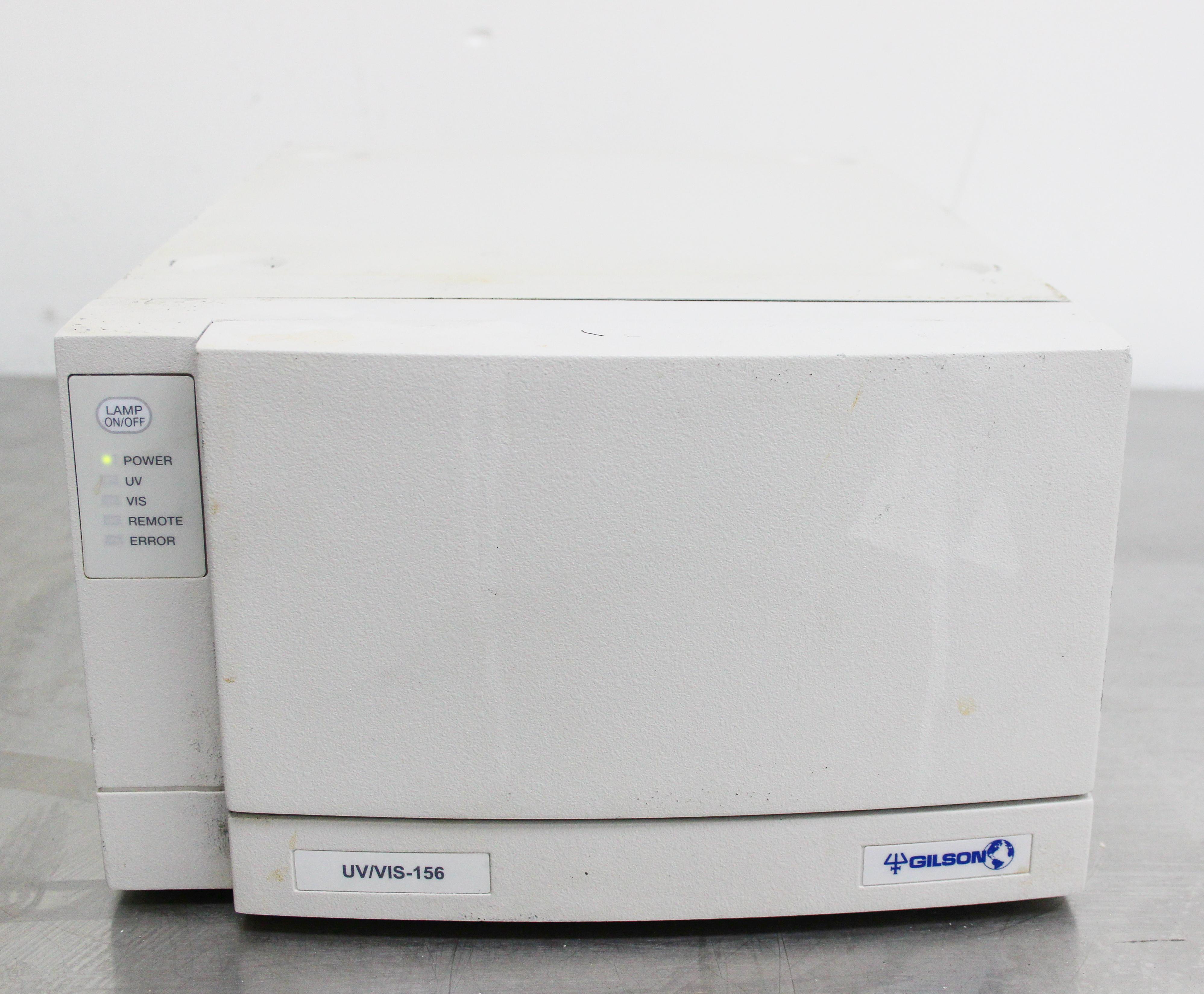 Gilson UV/VIS 156 Detector Analytical Double Wavelength 190-700nm Used