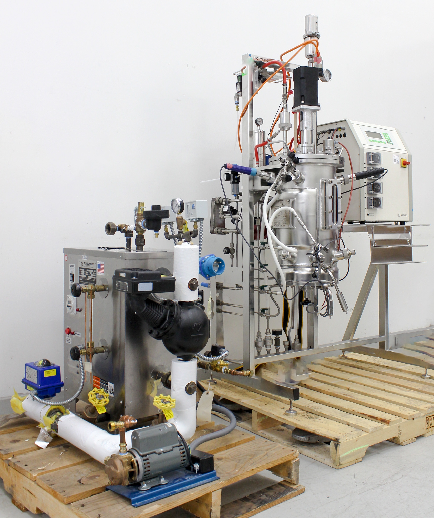 Sartorius Biostat C Bioreactor System with Chiller/Boiler Functionality