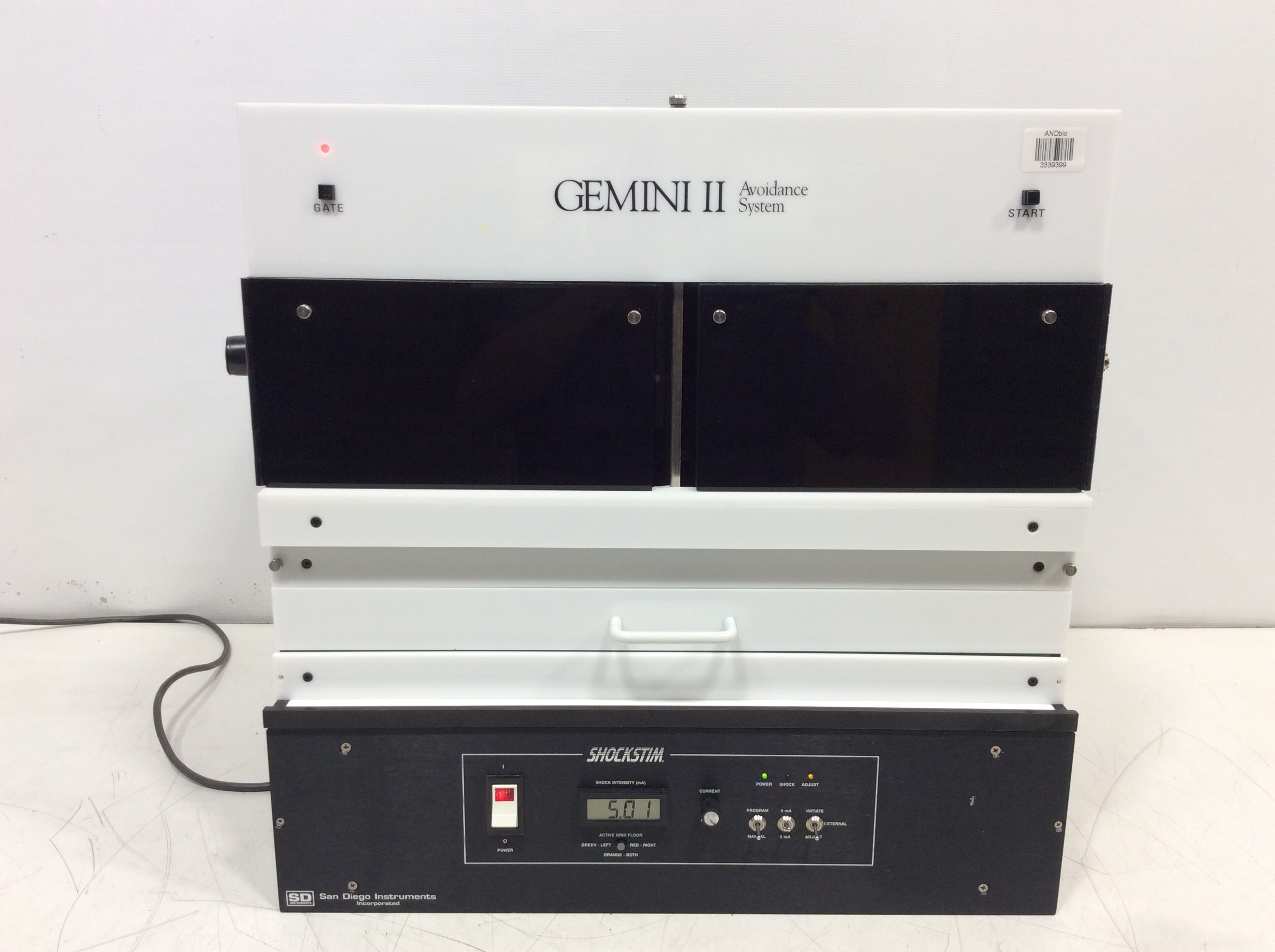 San Diego Gemini II Avoidance Rodent Tester AS-IS High Demand Parts