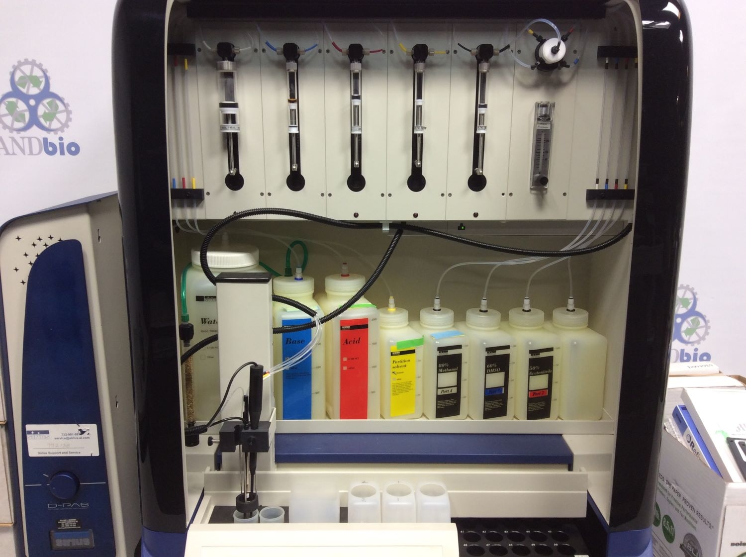 Sirius GLpKa Titrator Flow Cytometer D-PAS Cell Sorting Salvage AS-IS