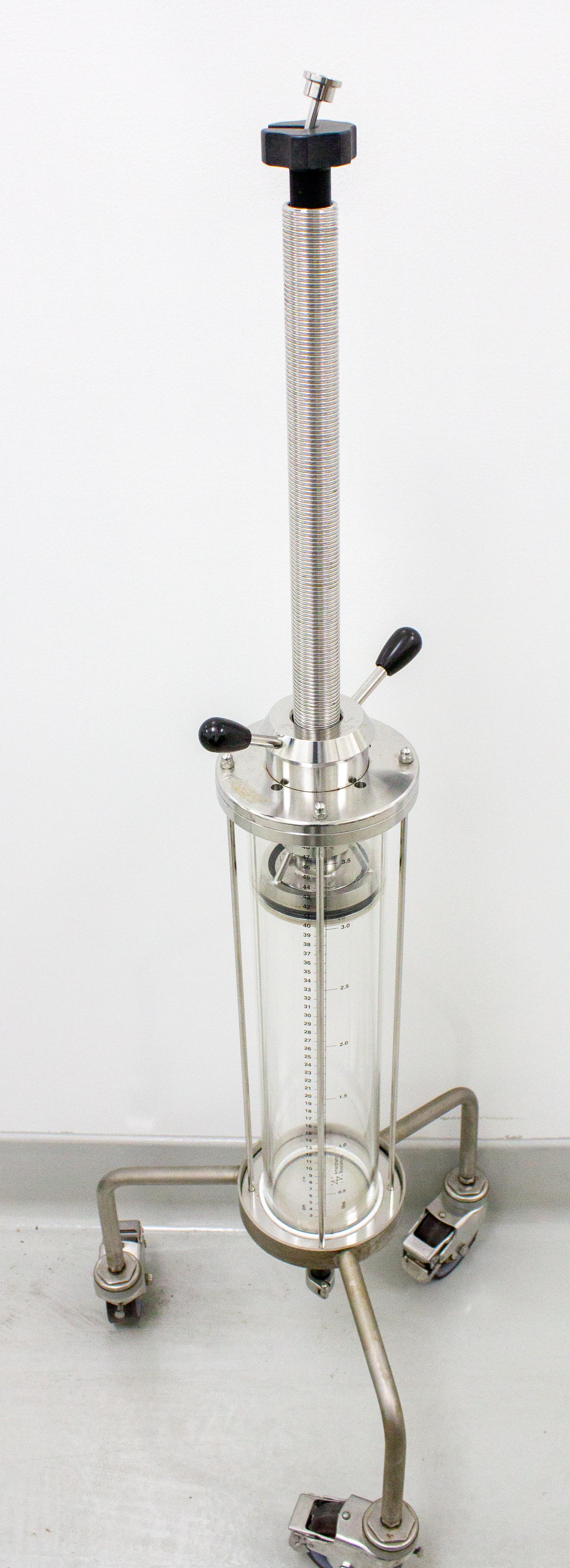 Amersham 3.5L BPG Column Glass Chromatography Process Development Used 3.5L