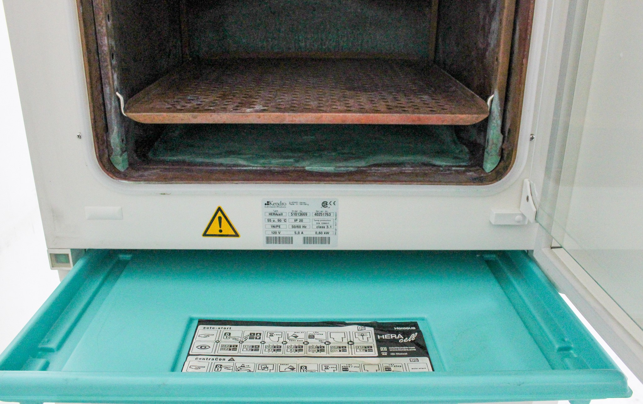 Kendro HERAcell CO2 Incubator Cell/Tissue Culture, Temp Max 55C, Used