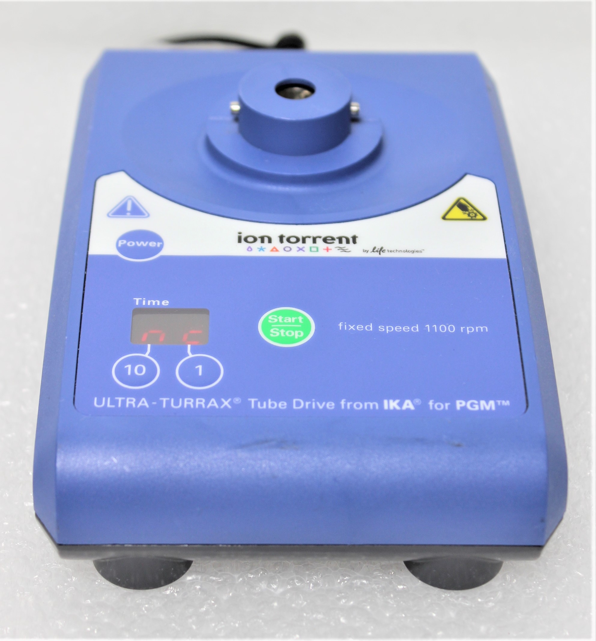 Ion Torrent Tube Drive 1100 RPM Homogenizer Disperser Used