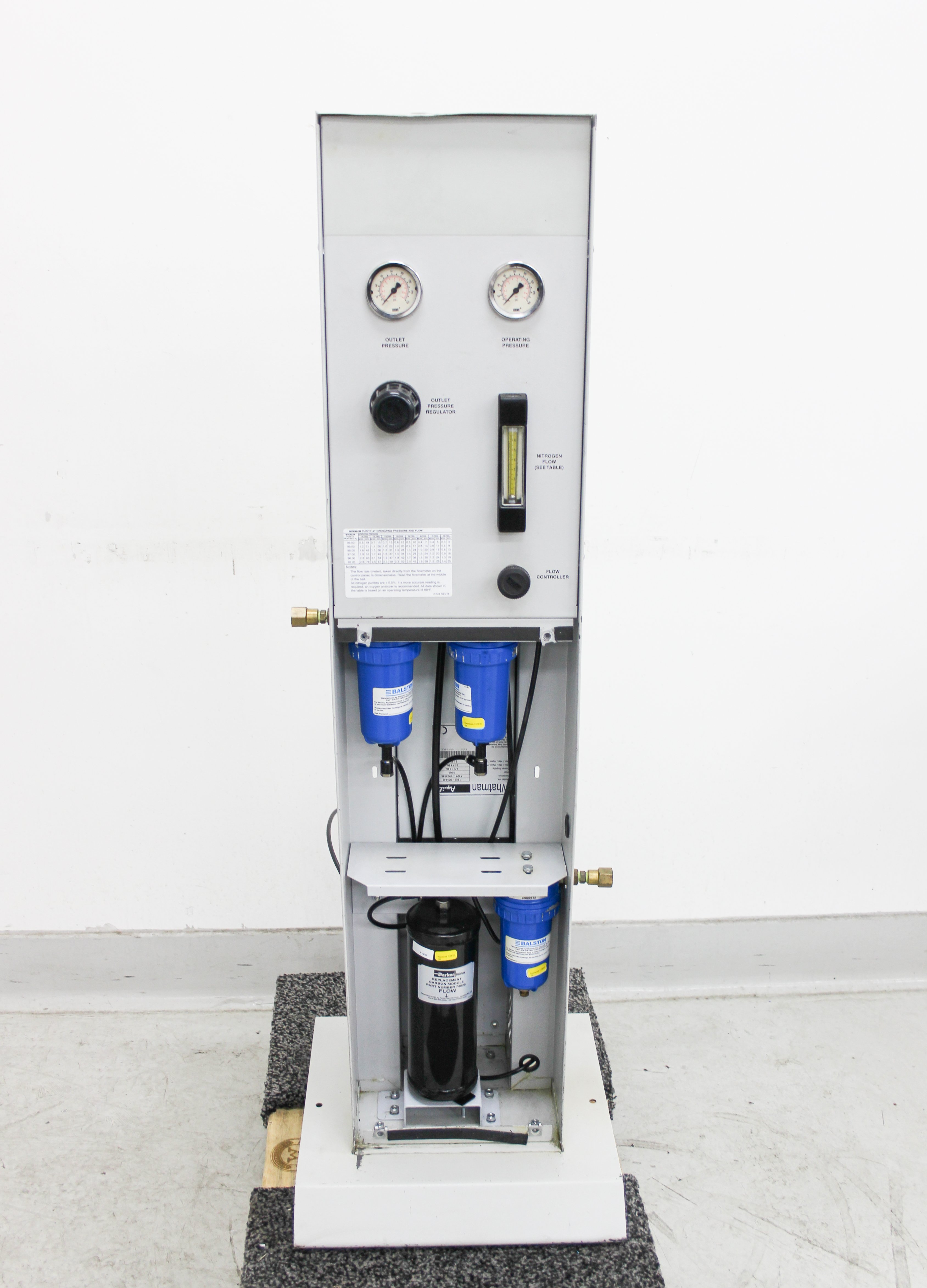 Whatman 75-72 Nitrogen Generation System for 95% to 99.5% Pure Nitrogen