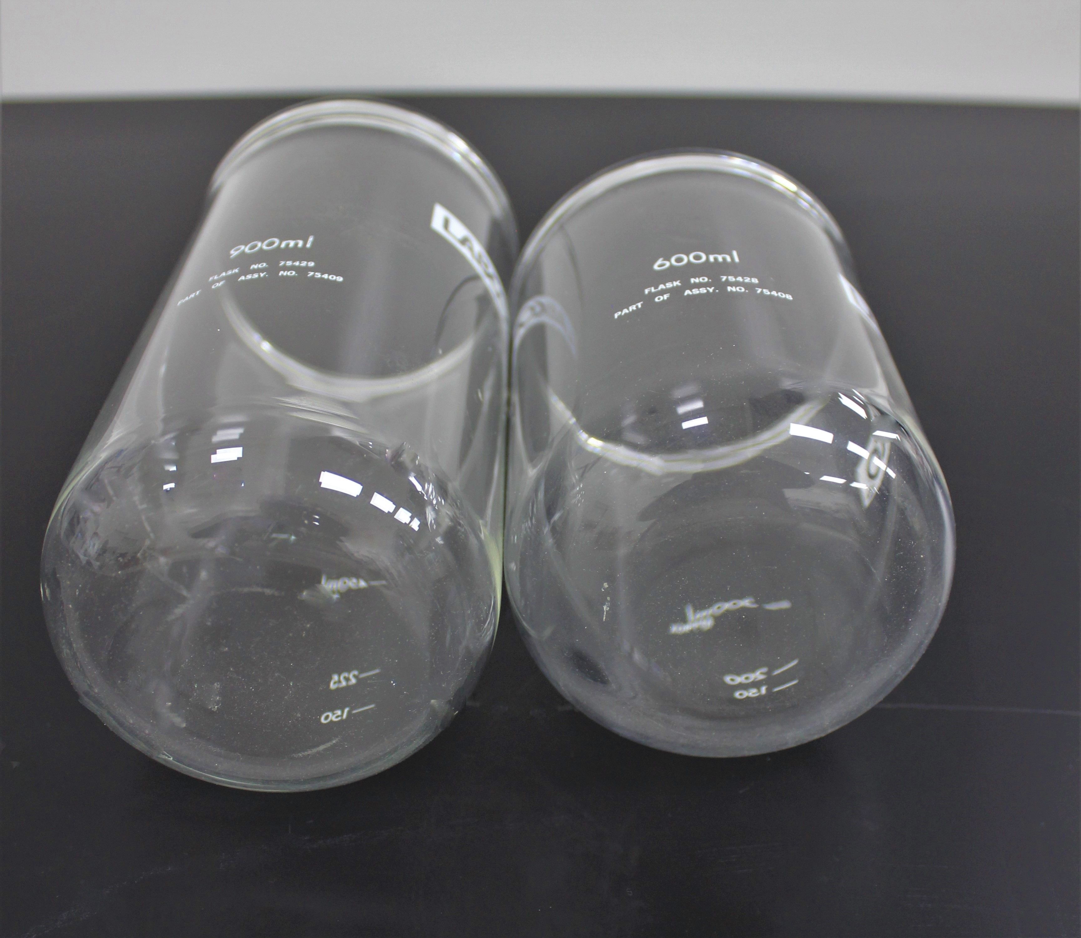 Chemglass Glass Cylinders Box, LABCONCO Misc. Box with Glassware