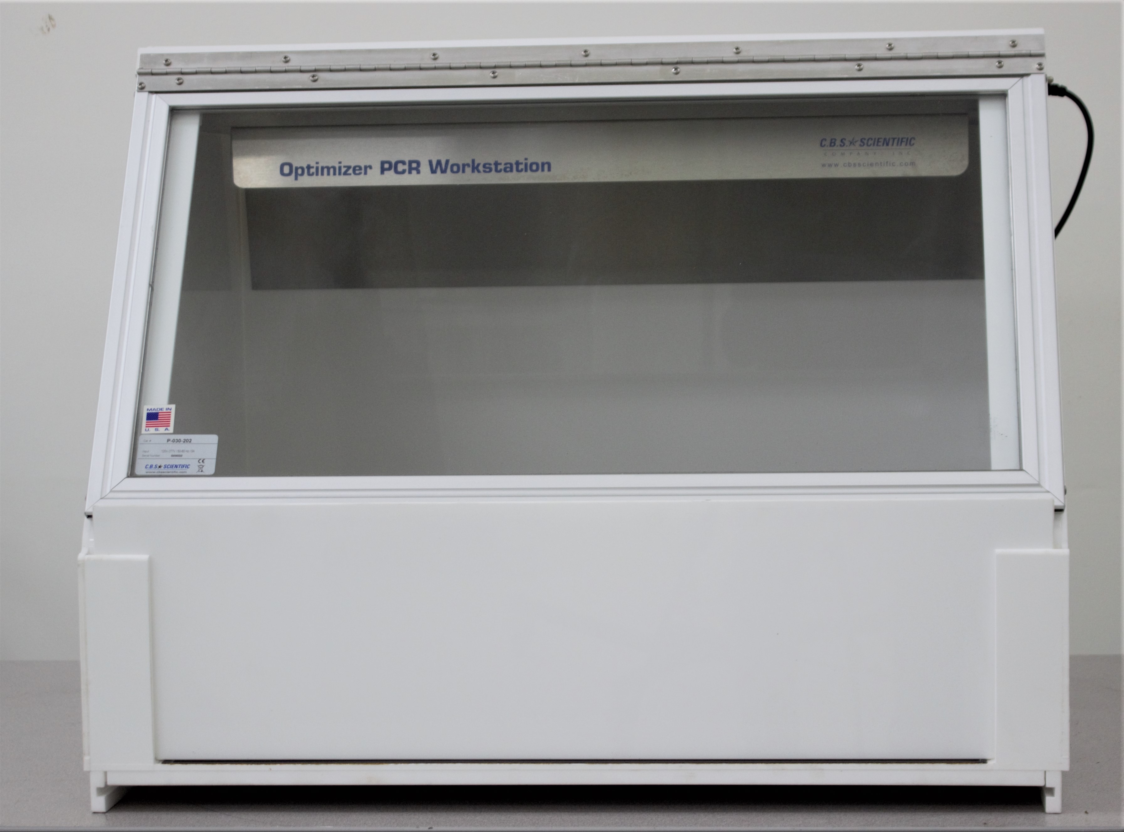 C.B.S. Scientific PCR Workstation P-030-202 Dual UV Design 254nm Reflection