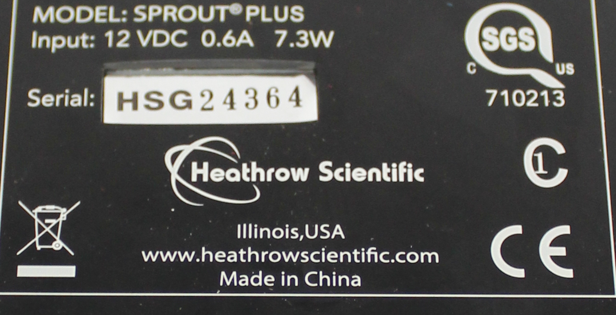 Fisherbrand Sprout Plus Microcentrifuge 6000RPM Microtube PCR 120V 50/60Hz ABS