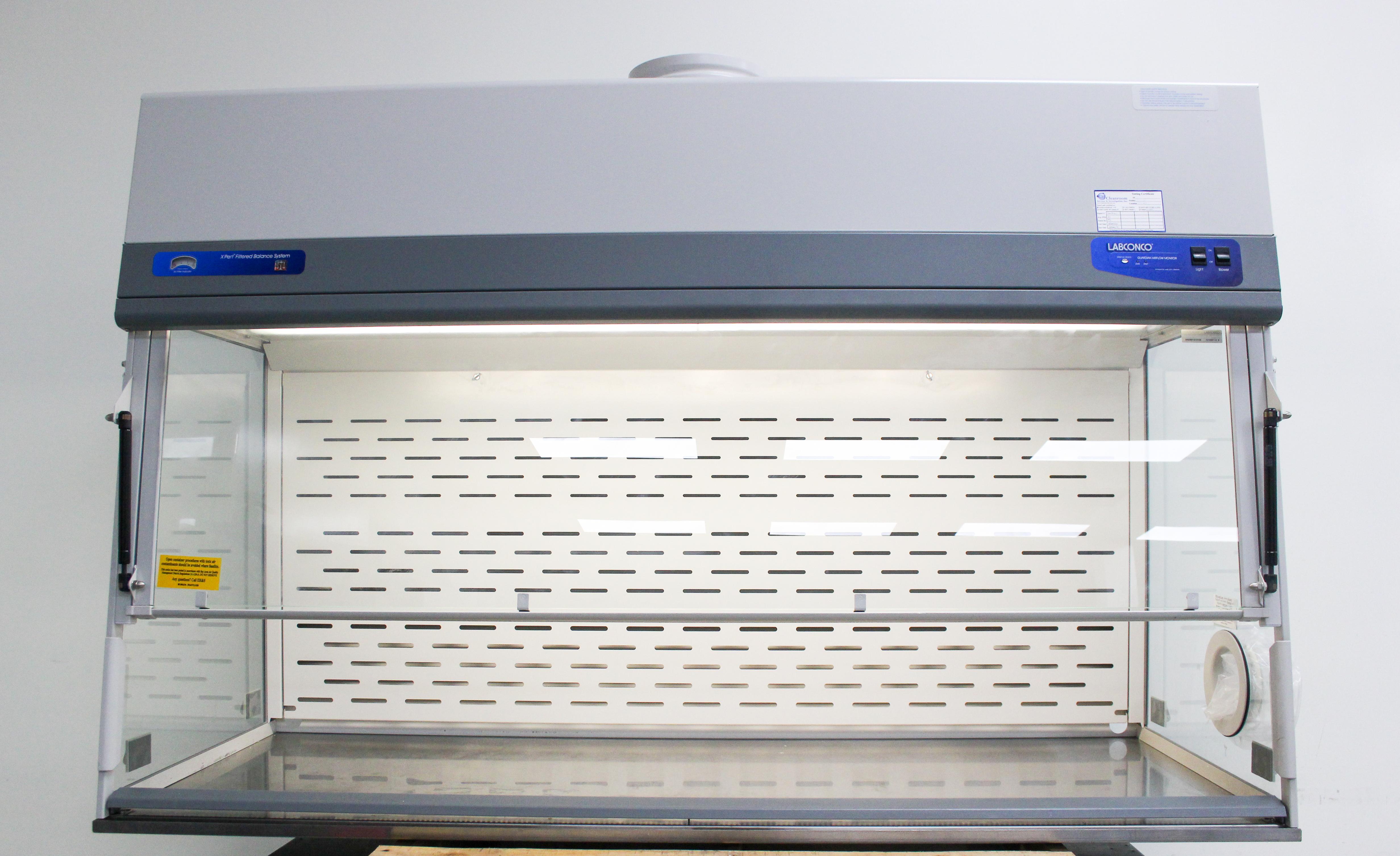 Labconco XPert 6' Filtered Balance System HEPA Ergonomic Enclosure Used