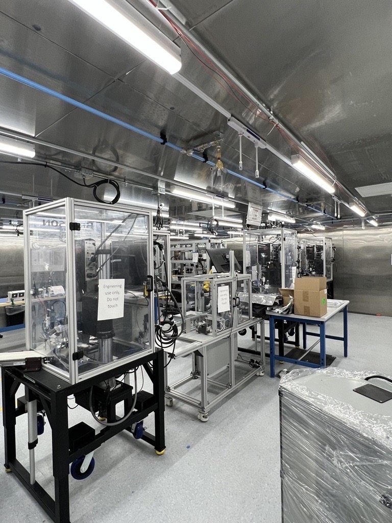 Clean Rooms West Custom Large Clean Room Modular Filtration 2020/2021 Installed