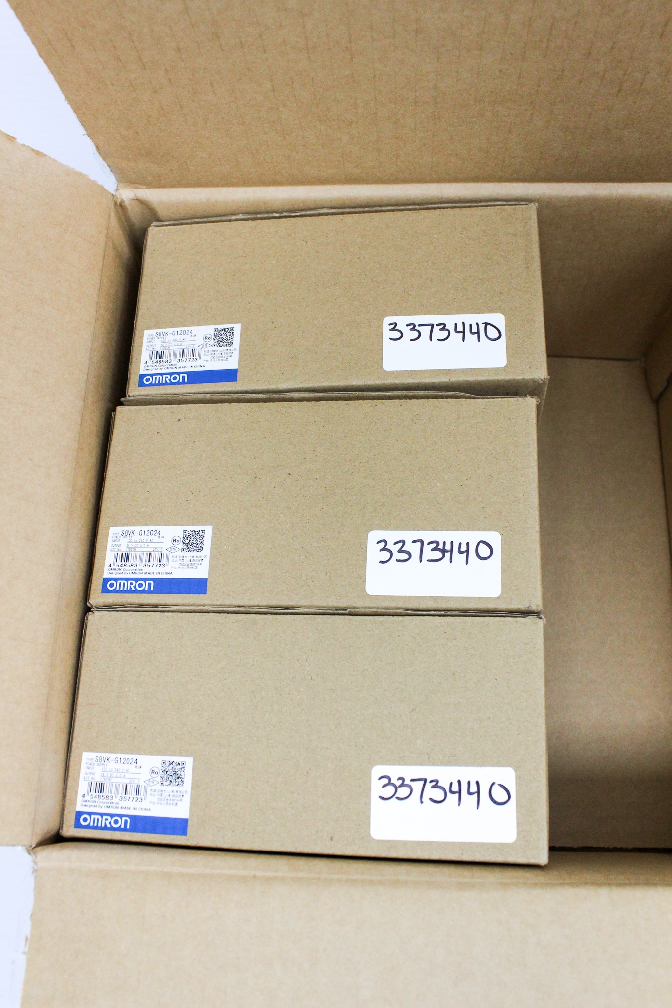 Omron S8VK-G12024 Switch Mode Power Supply DIN Rail 120V/220V