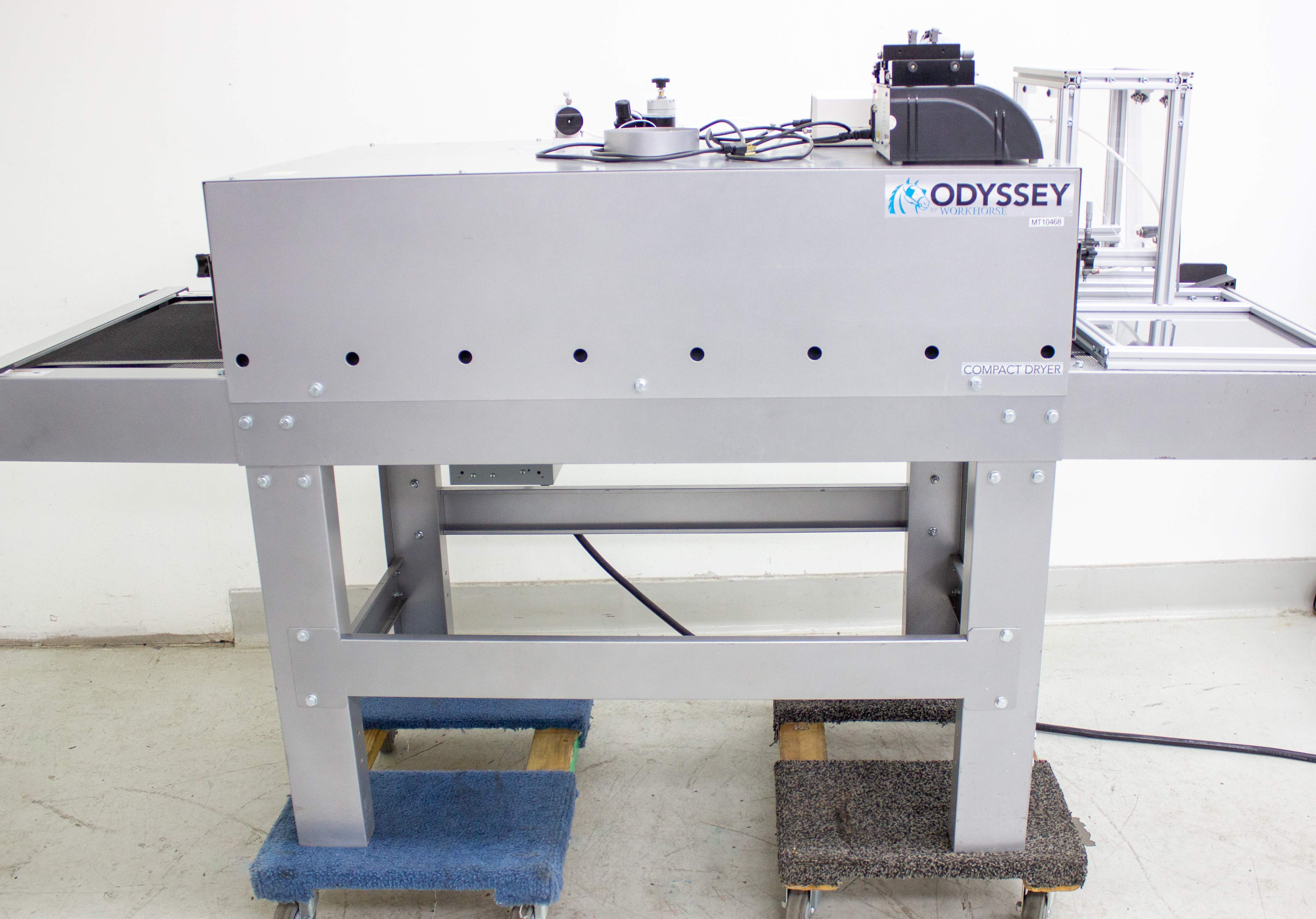 Workhorse 11205 Conveyor Dryer Includes Ultra Sonic Atomizer 120+ shirts/hr