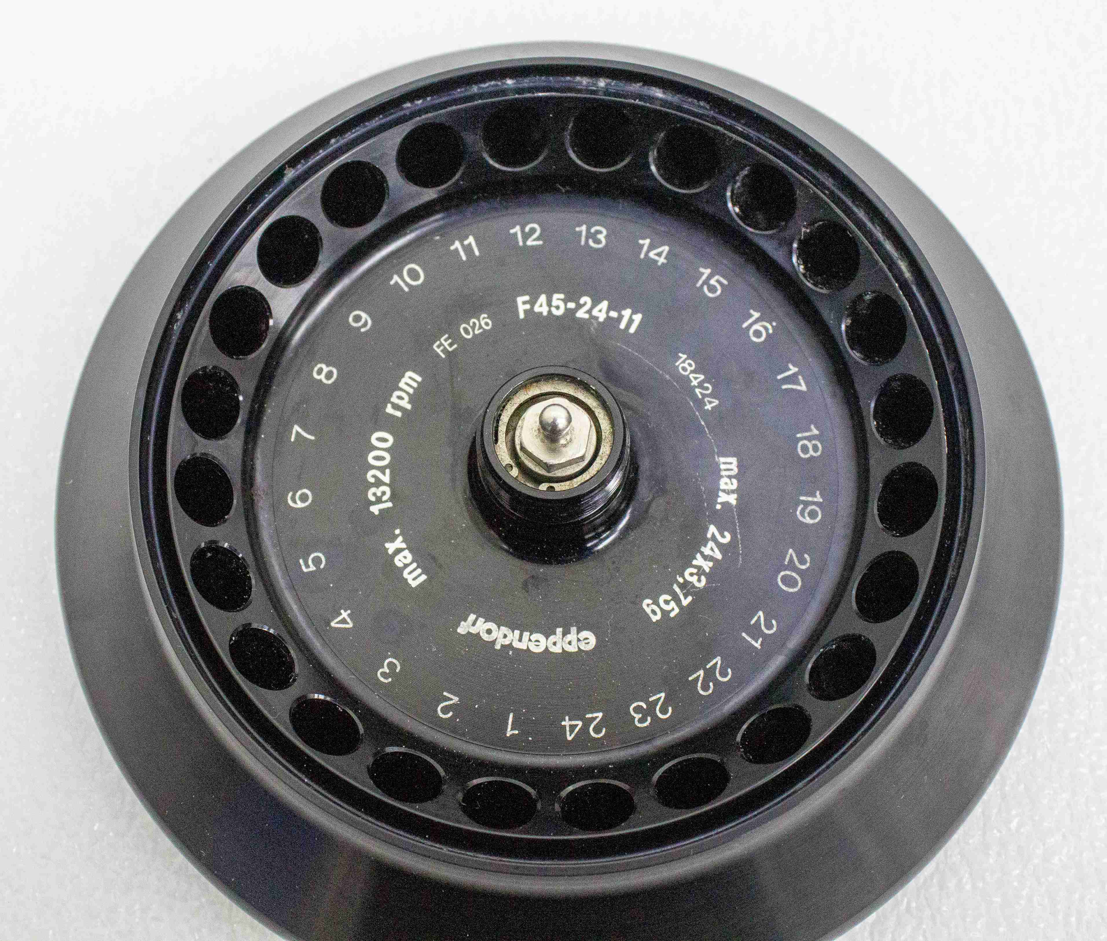 Eppendorf F45-24-11 Rotor Centrifugation Accessory 24-Place 13200 RPM Speed