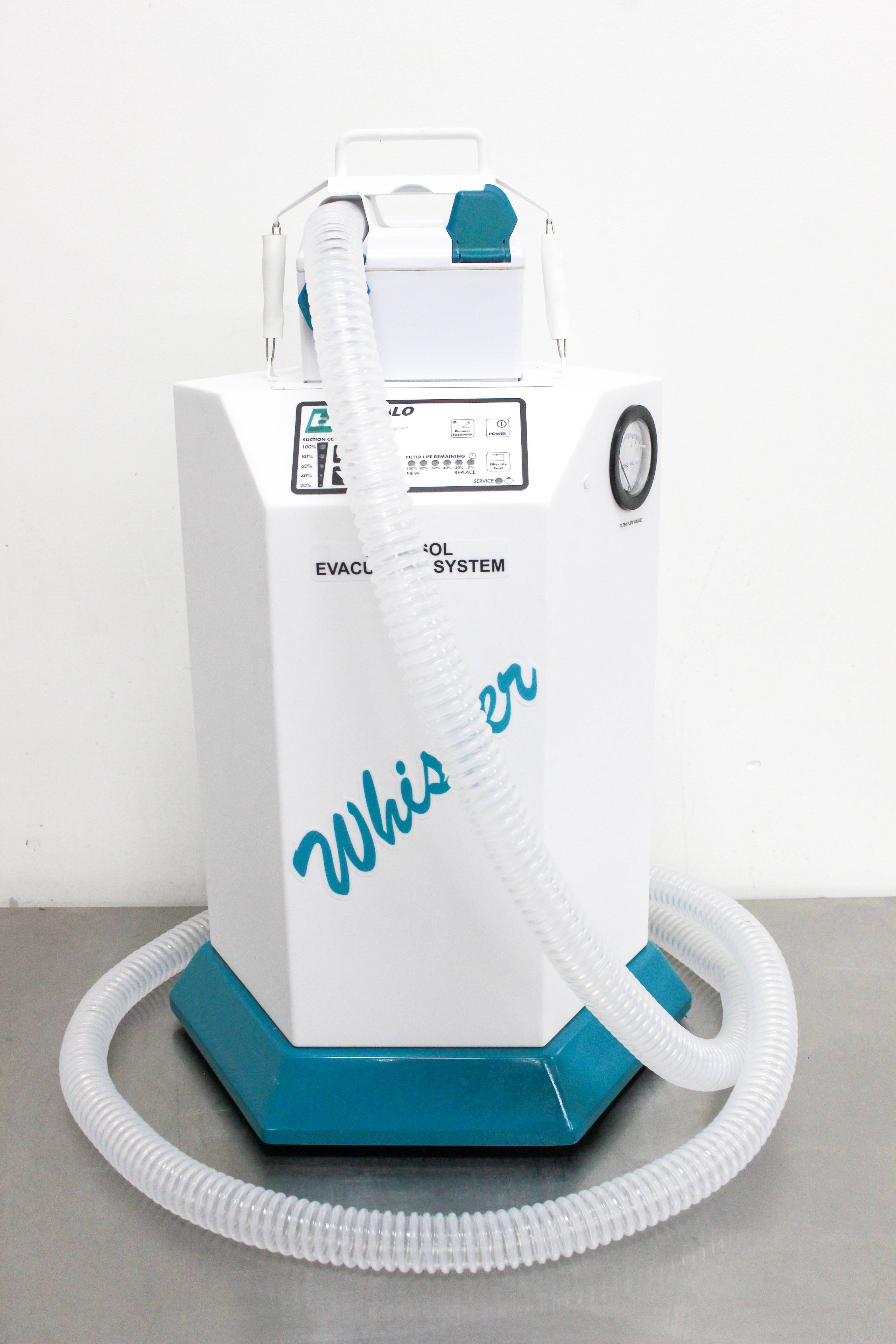 Buffalo PSW0602 Whisper Aerosol Evacuation System, Portable, High Efficiency