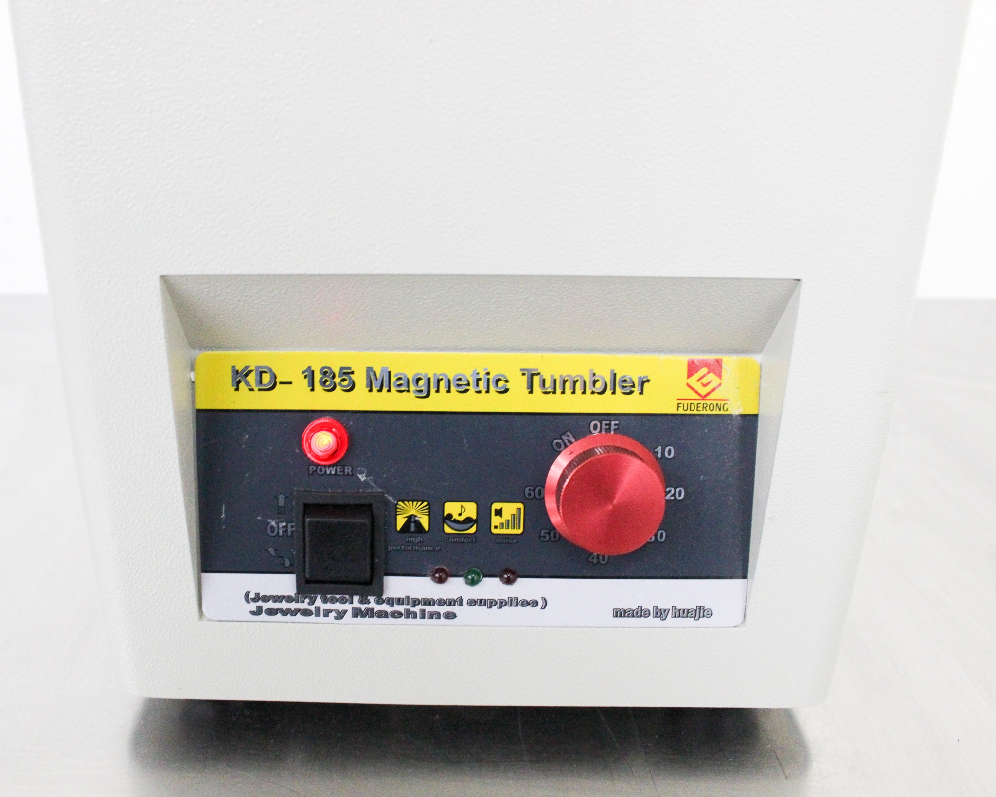 リンリン様2点セット Huajie KD-185 Magnetic Tumbler Desktop Polishing Machine