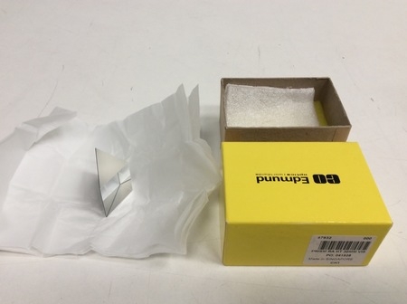 Edmund Optics Prism 30MM VIS Lab Accessory Right Angle High Tolerance Device