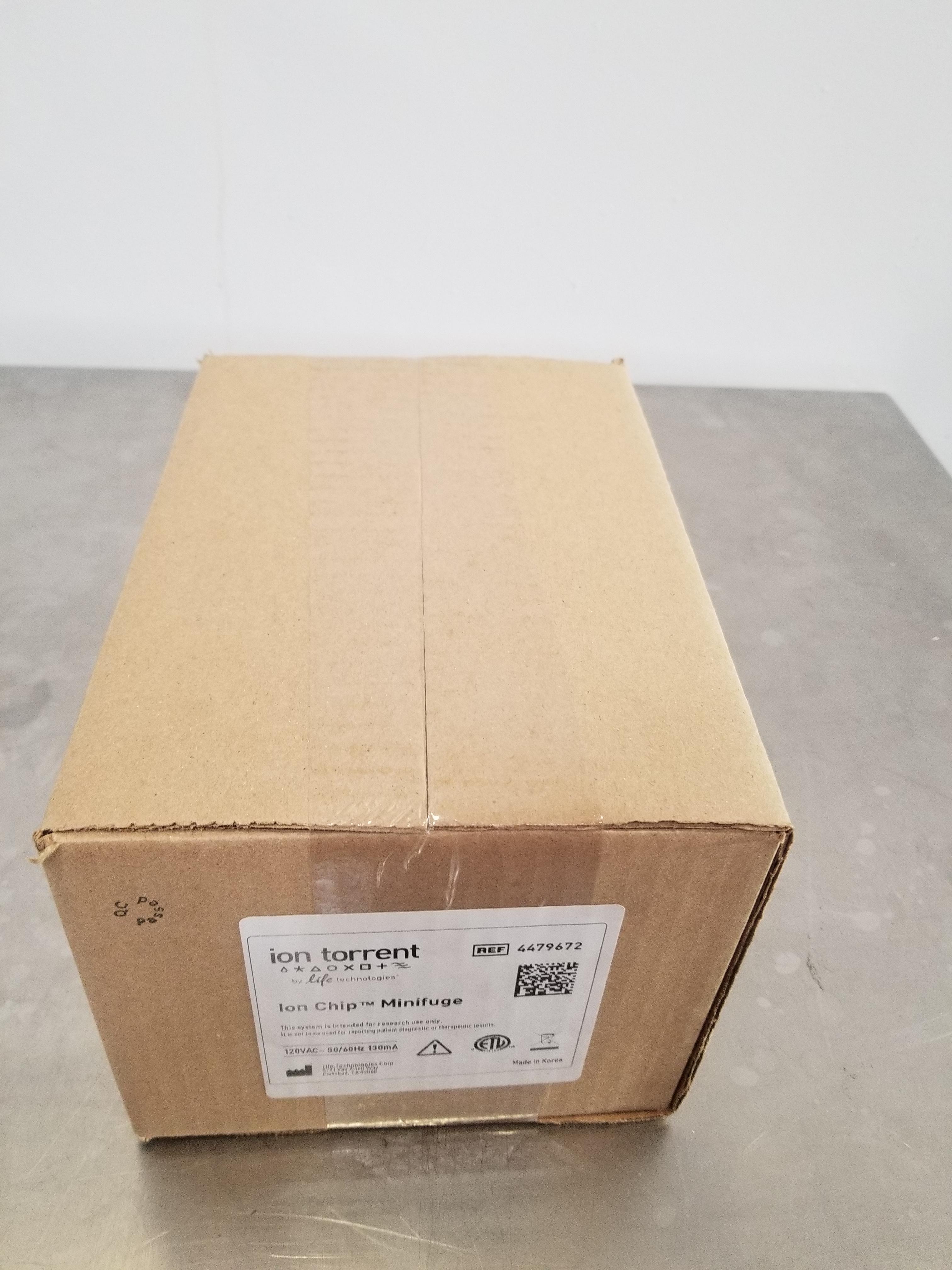 Ion Torrent 4479672 Centrifugation Microcentrifuge for Ion PGM Proton Chips 120V