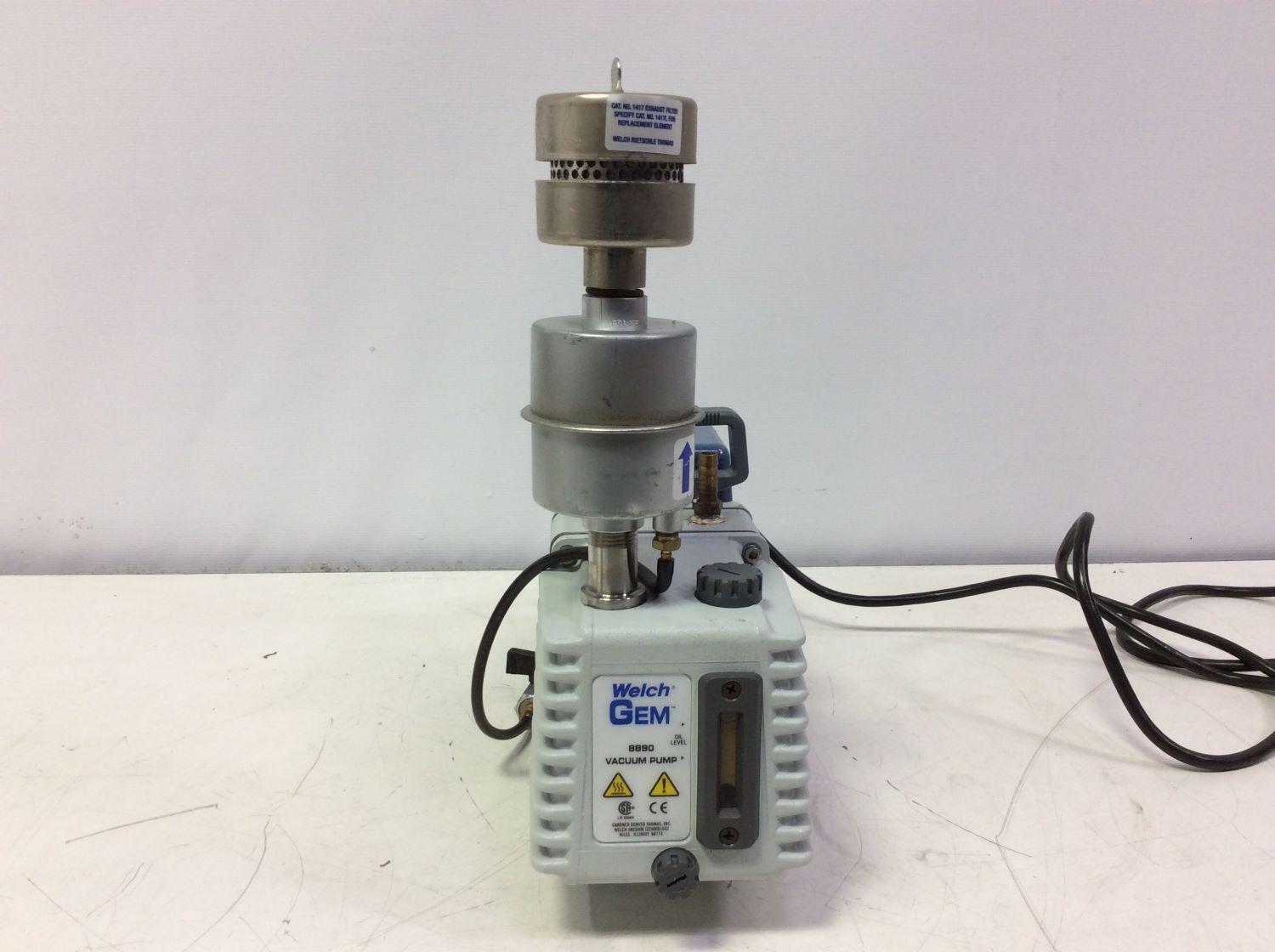 Welch Gem 1.0 Vacuum Pump 8890A-70 Direct Drive Gear Pump