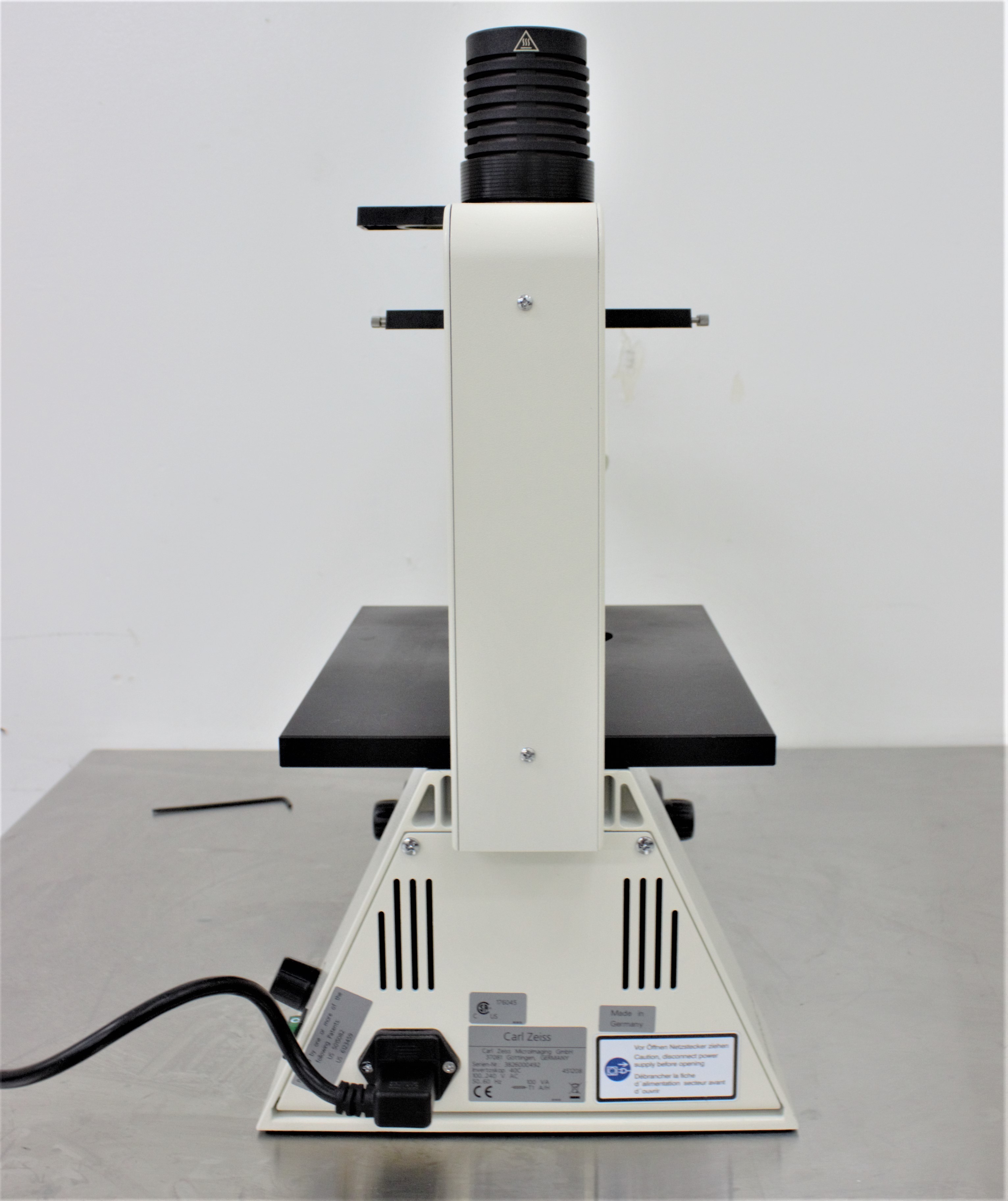Zeiss Invertoscope 40 C Inverted Microscope for Phase Contrast 5x 10x 20x