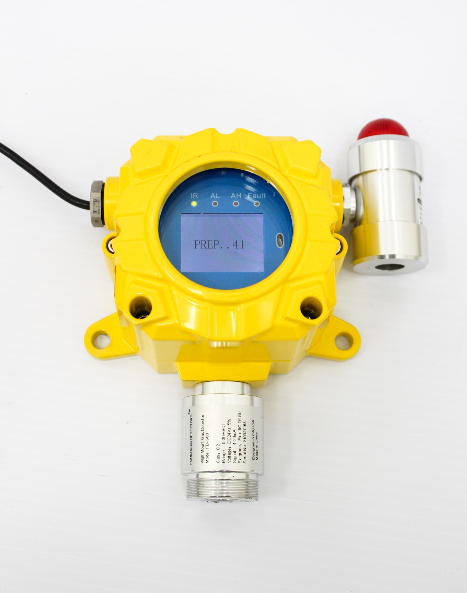 K-G60 Fixed Gas Detector CO H2S CH4 Stable Signal Industrial Use