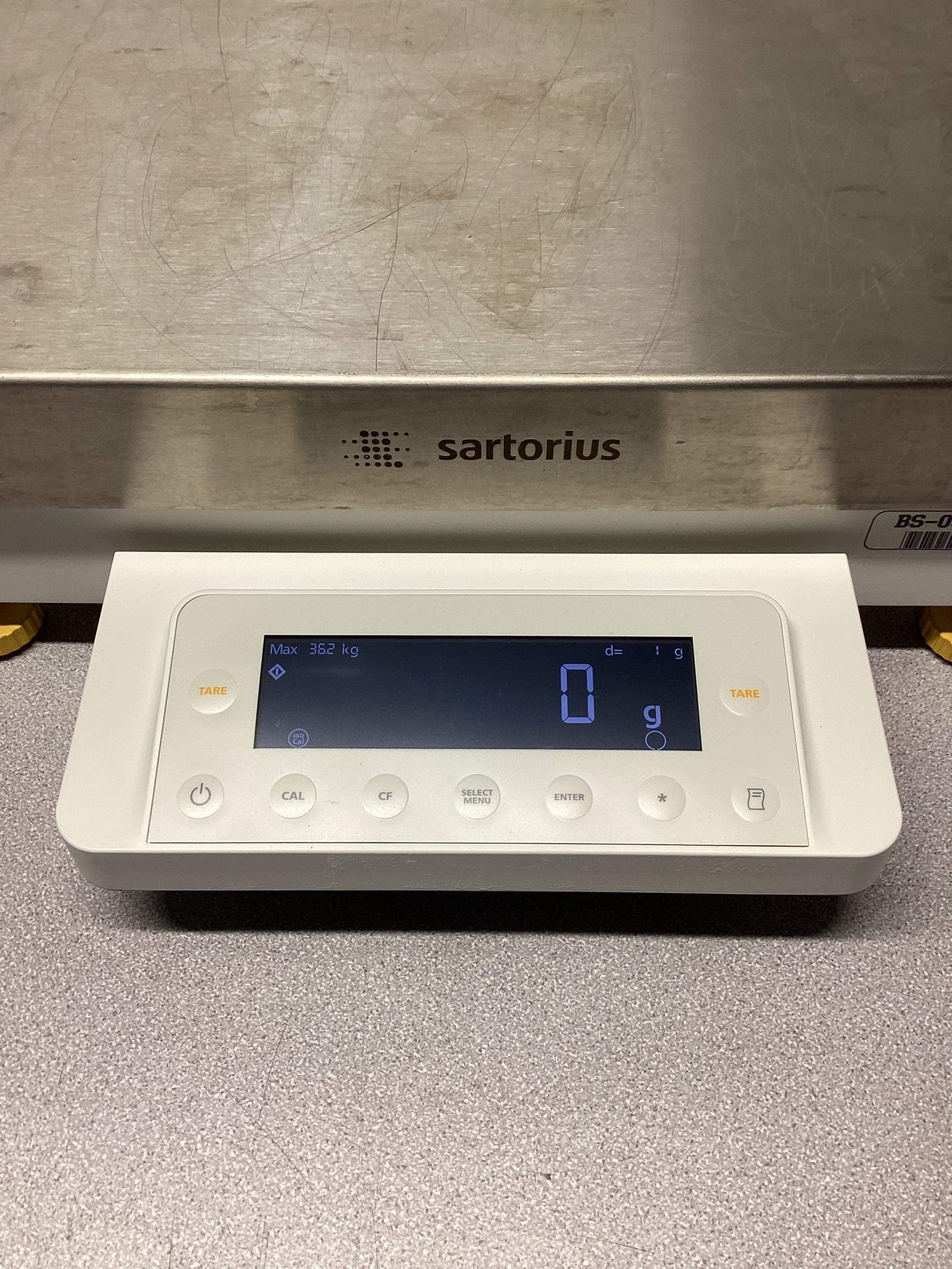 Sartorius Cubis MSE36200S-000-D0 Analytical Balance, 36200g Capacity, Touch Screen