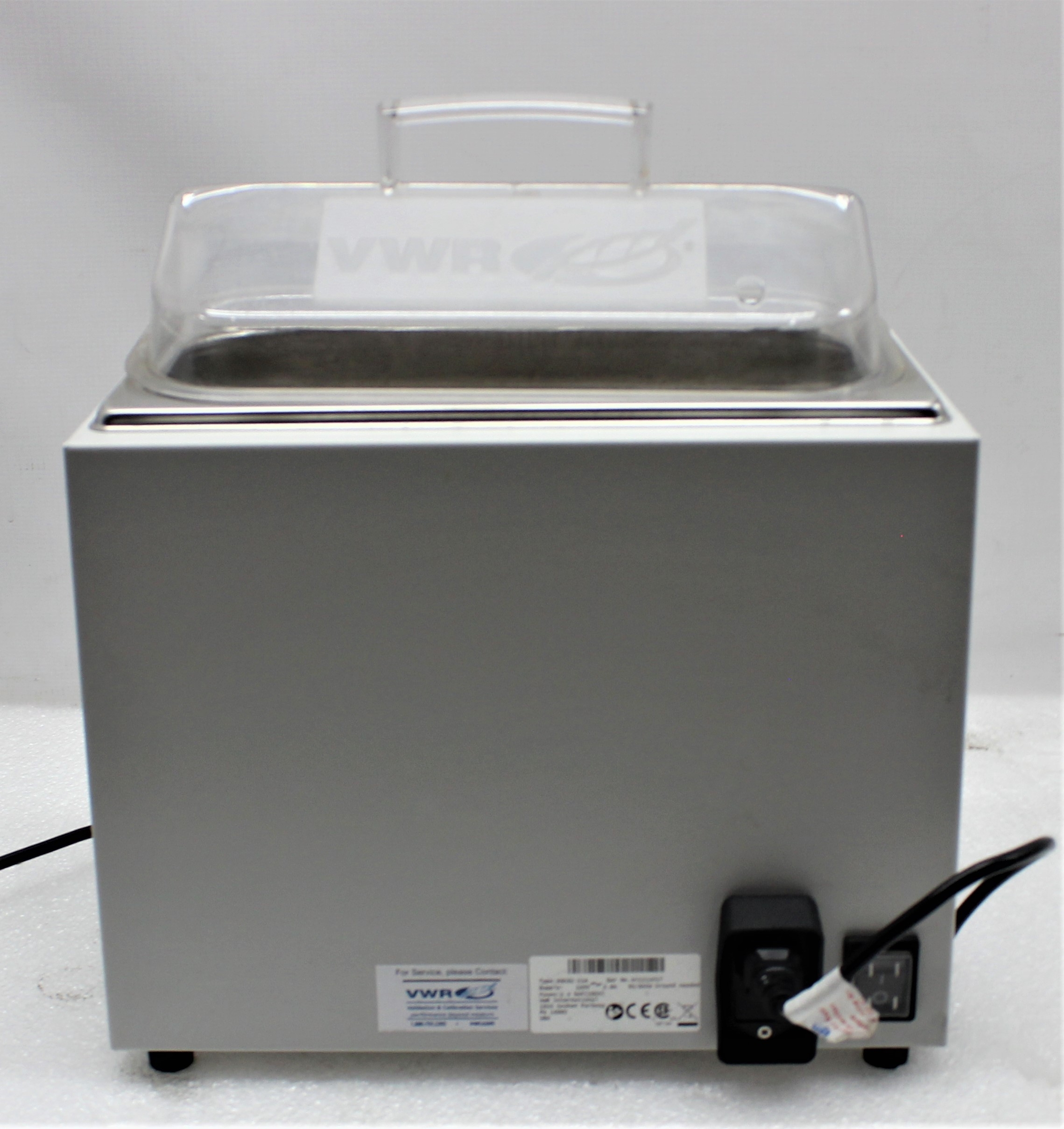 VWR 89032-214 Water Bath 5L Digital Stainless 99C Temp Control Used