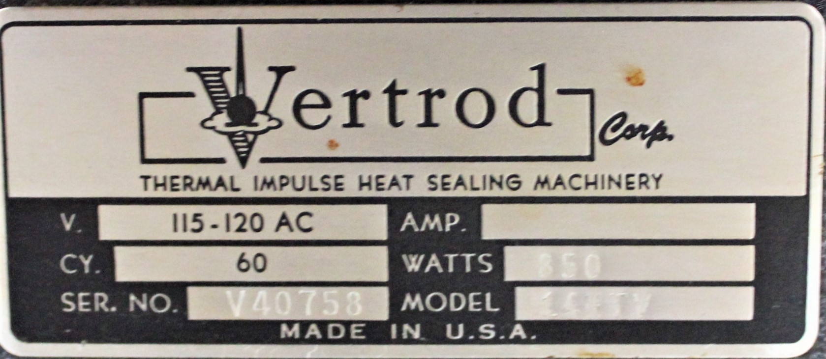 Vertrod 14HTV Bag Sealer
