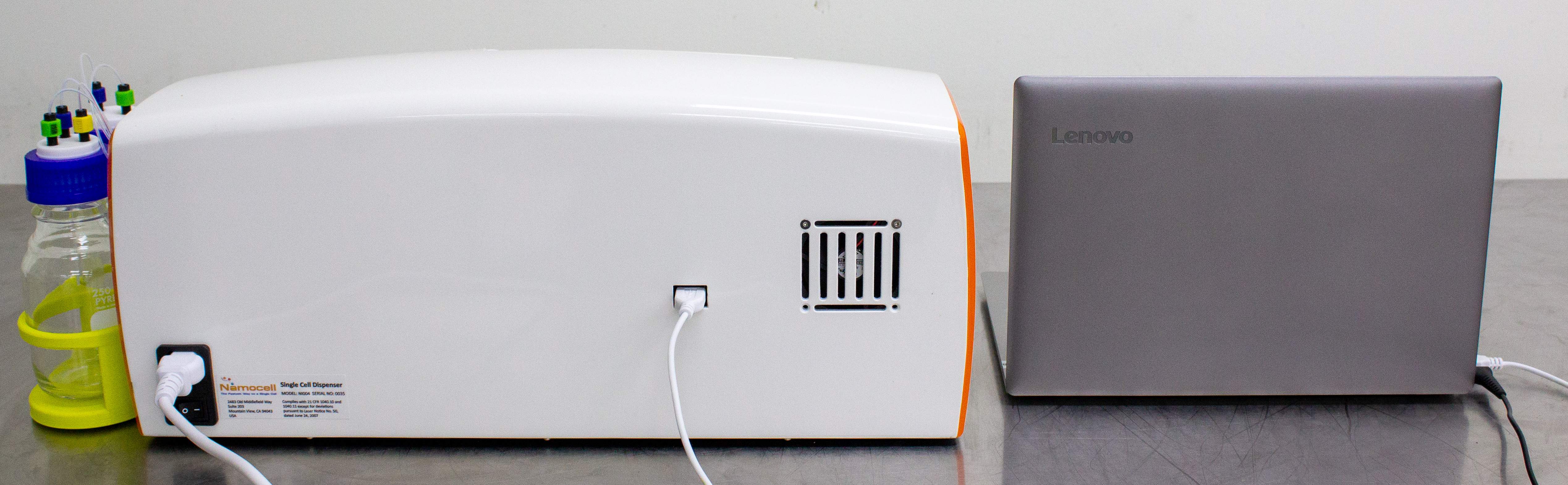 Namocell NI004 Cell Sorting Dispenser With Software For Genomics 384 Wells